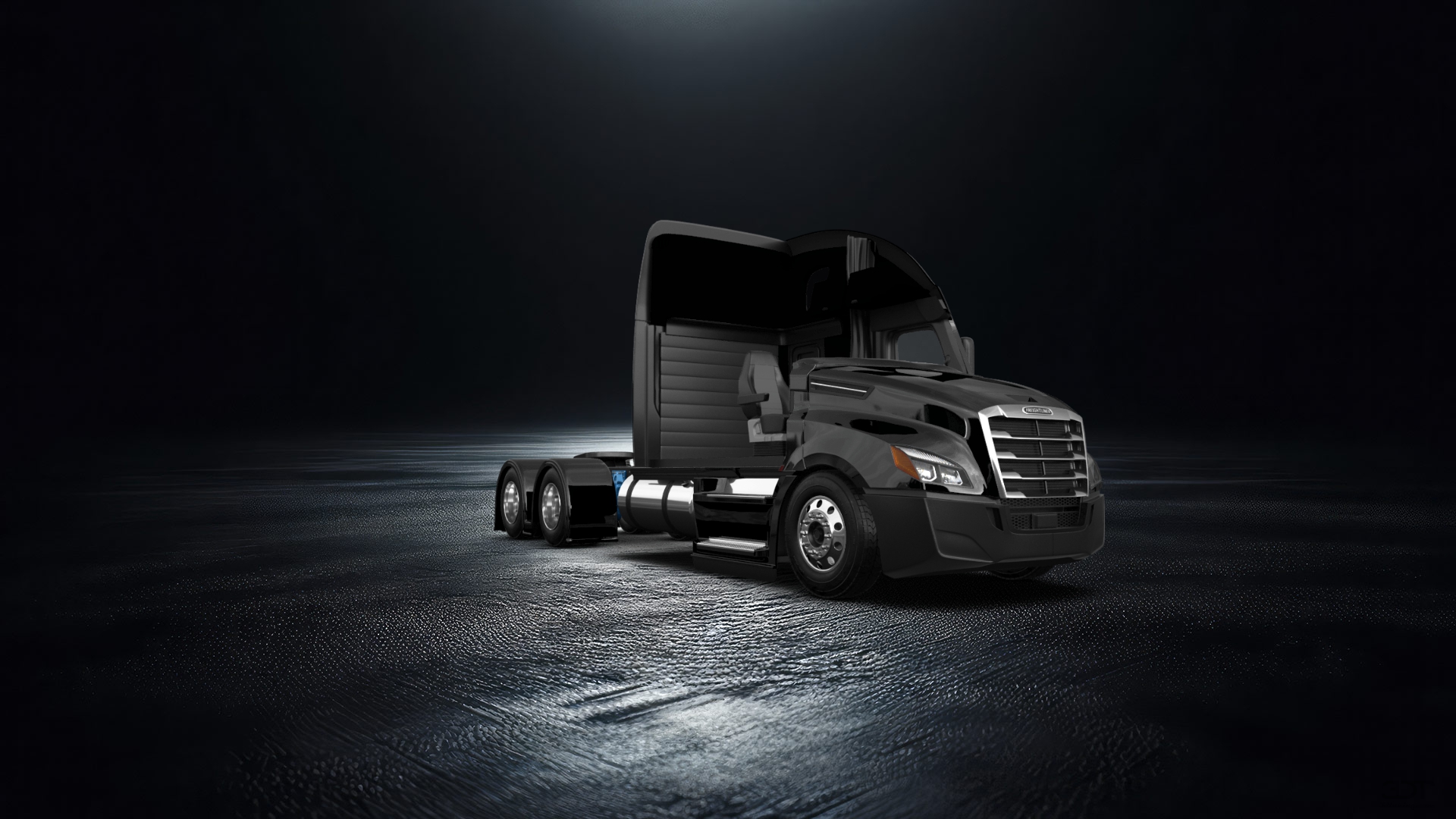 Freightliner Cascadia Sleeper Cab Truck 2018 tuning