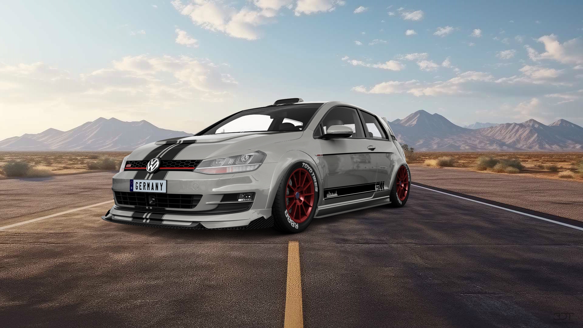 Volkswagen Golf 7 3 Door Hatchback 2013 tuning