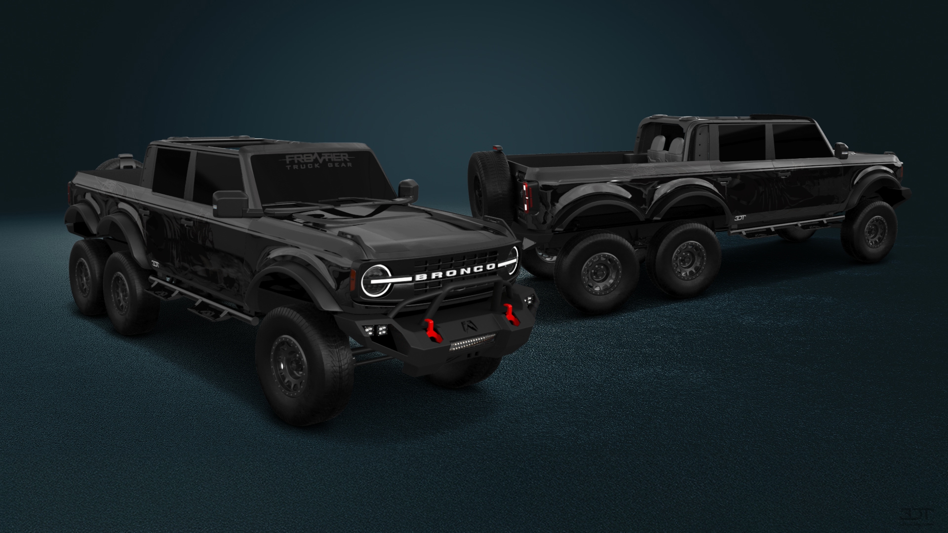 Ford Bronco 6X6 4 Door pickup truck 2021