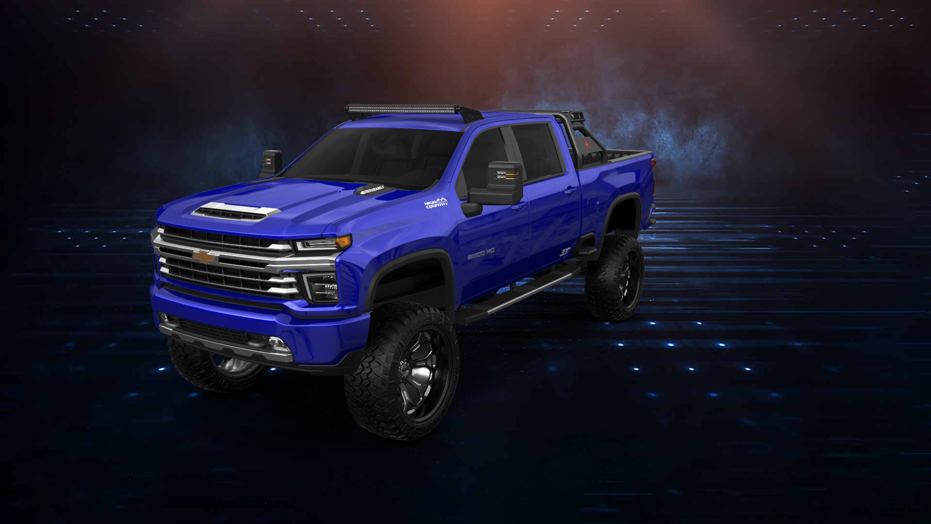 Chevrolet Silverado 2500 HD challenge 4 Door pickup truck 4020