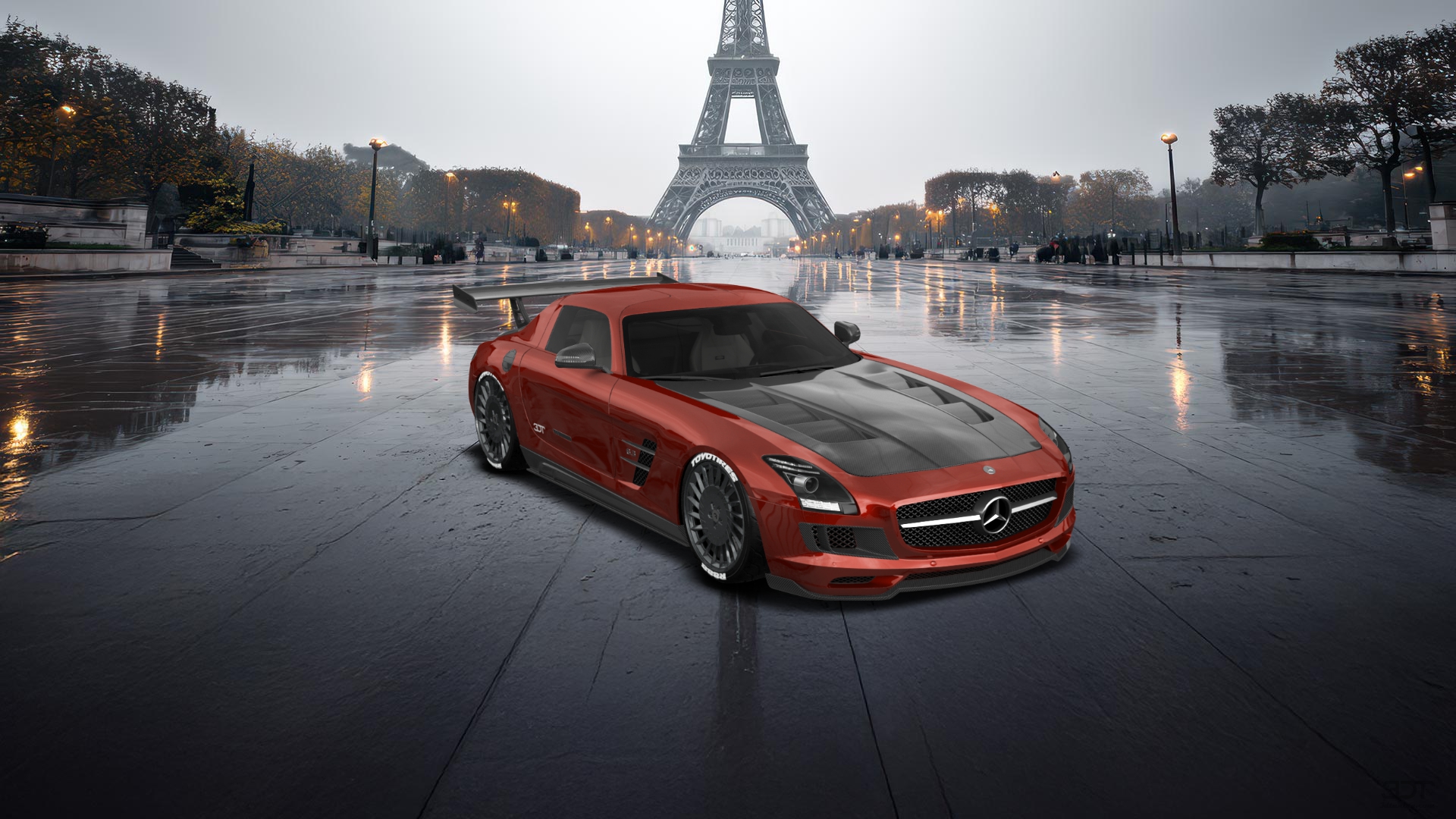 Mercedes SLS 2 Door Coupe 2011 tuning