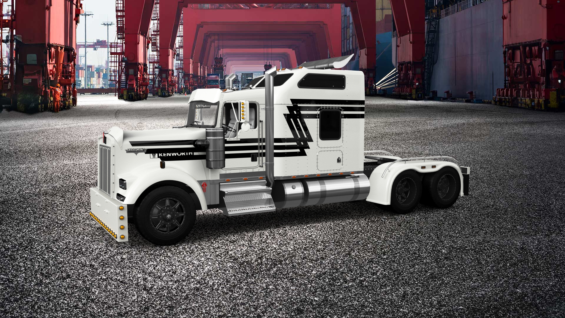Kenworth W900 Sleeper Cab Truck 2015 tuning