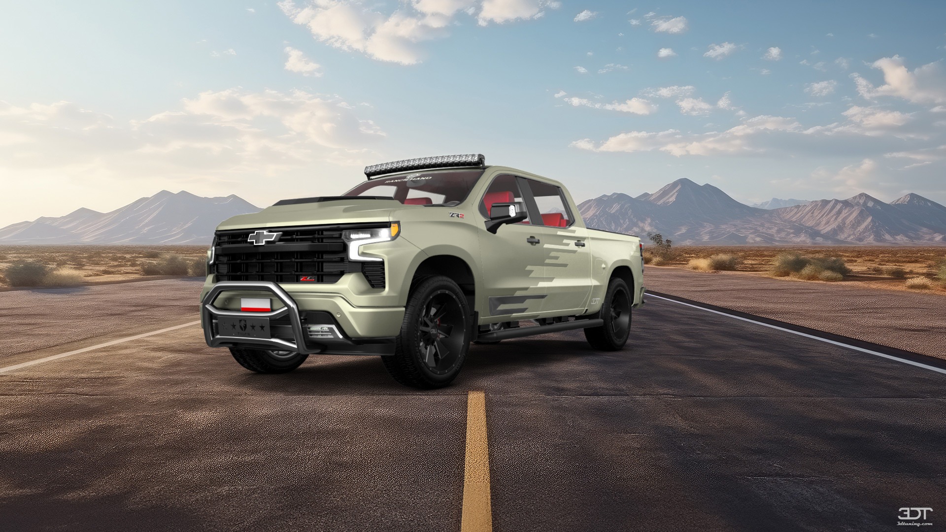 Chevrolet Silverado 1500 Crew Cab 5.8 ft box 4 Door pickup truck 2023 tuning