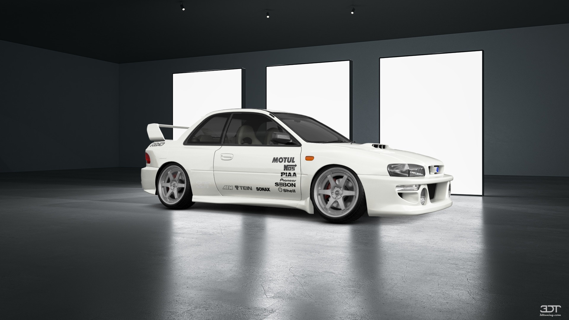 Subaru Impreza WRX STI 22B 2 Door Coupe 2000 tuning