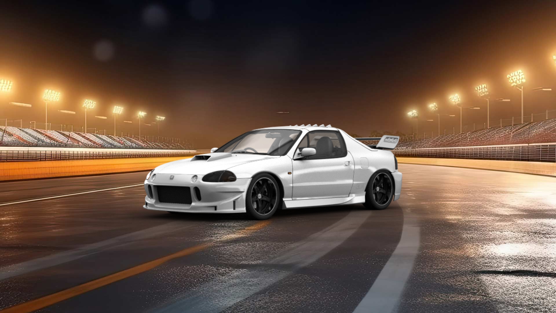 Honda CR-X Del Sol SiR Coupe 1995 tuning