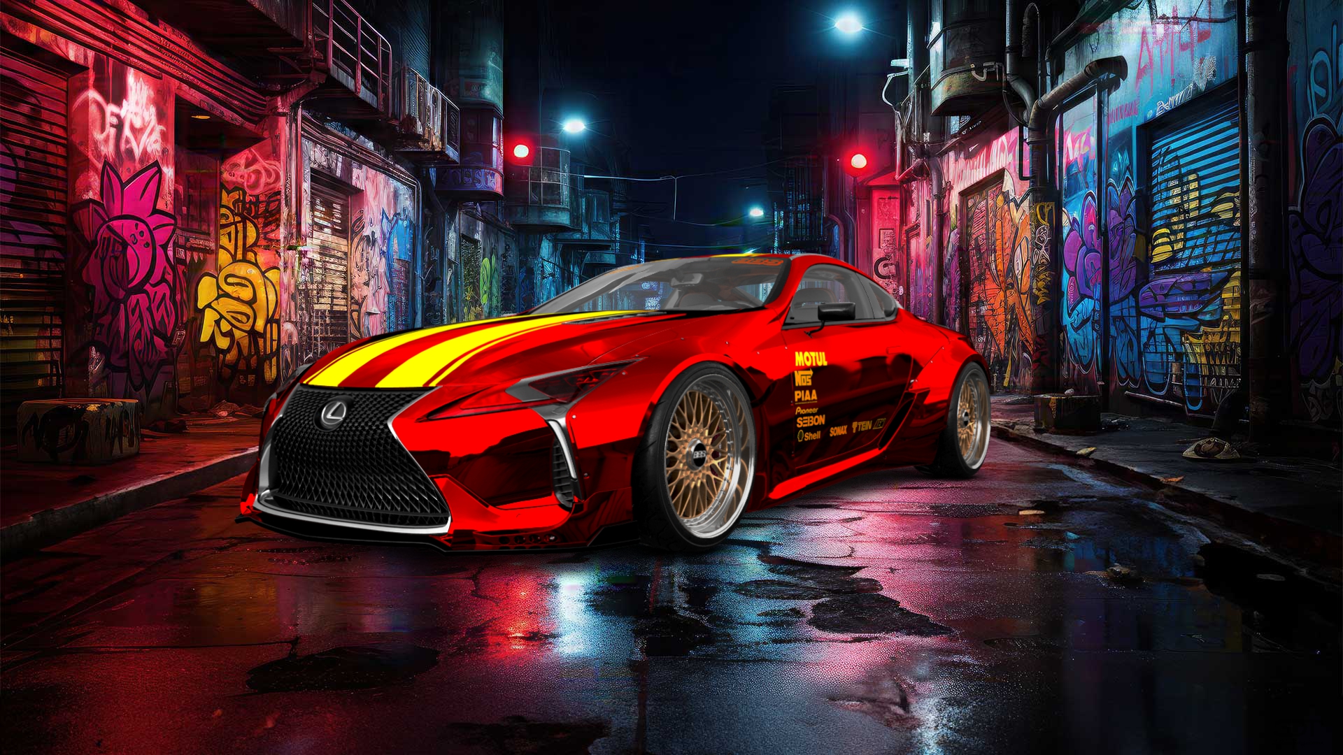 Lexus LC500 2 door fastback coupe 2017