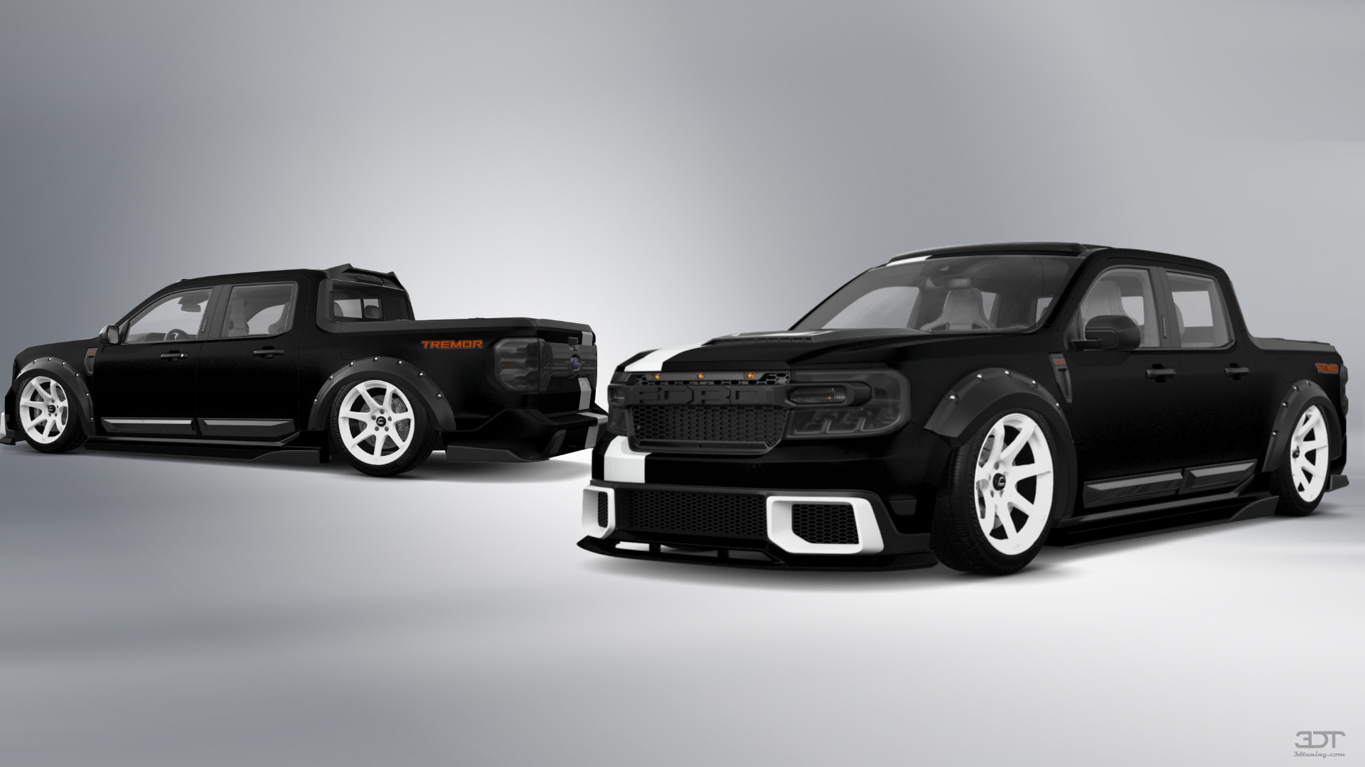 Ford Maverick 4 Door pickup truck 2022 tuning