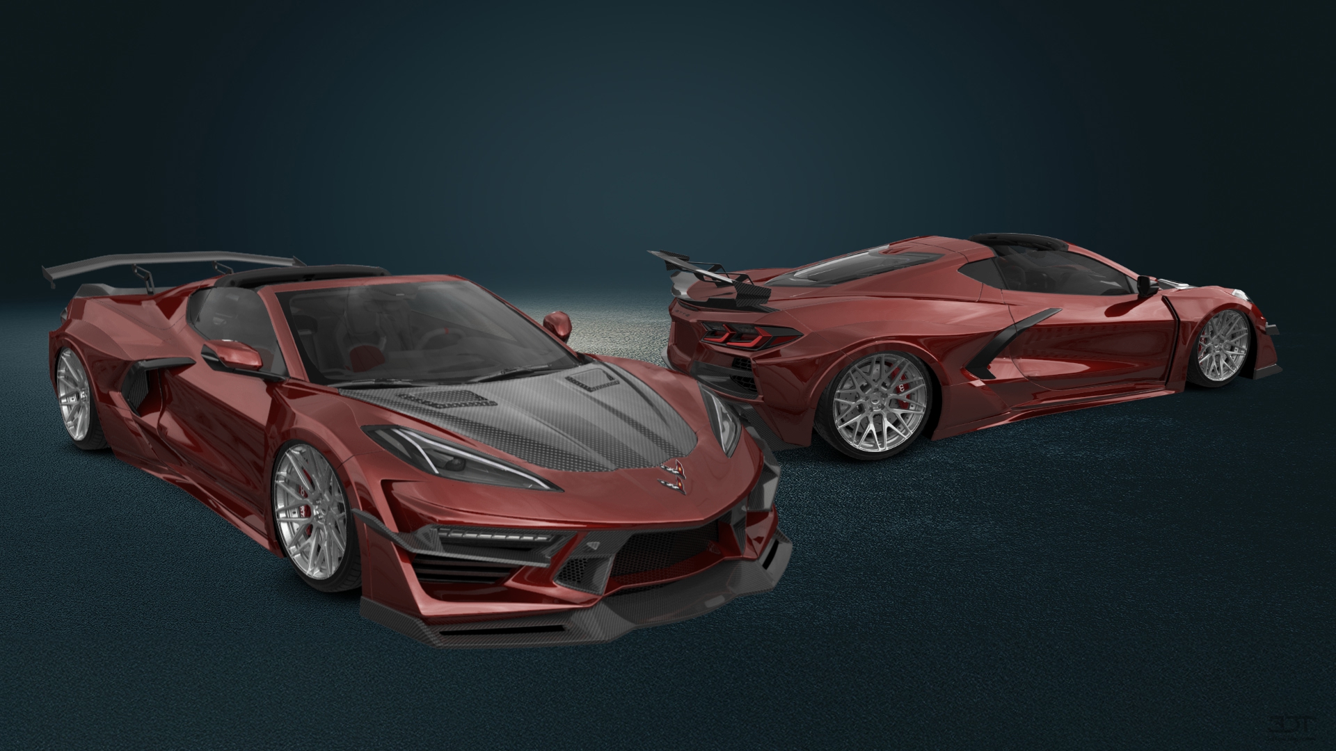 Chevrolet Corvette 2 door targa top 2020 tuning