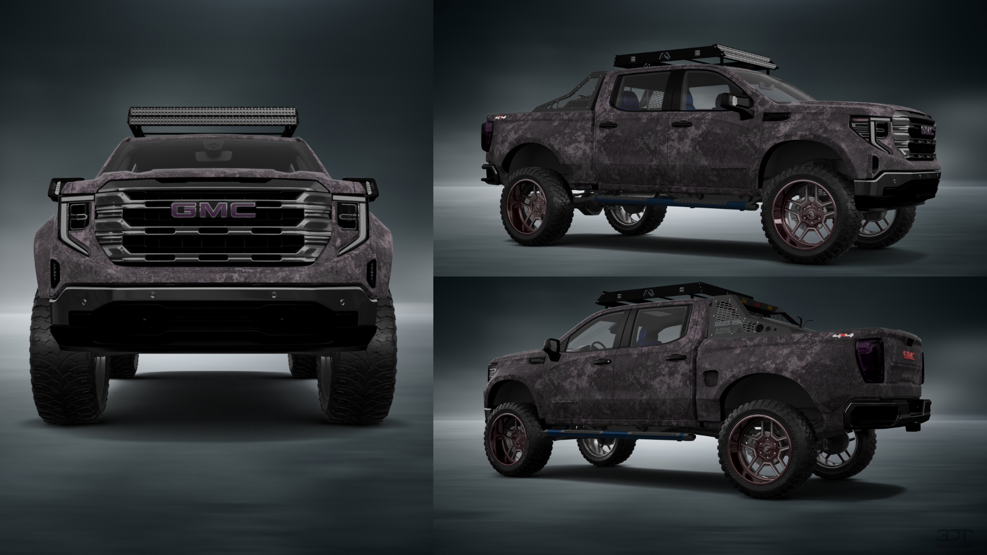 GMC Sierra 1500 Crew Cab 5.8 ft box 4 Door pickup truck 2023 Images