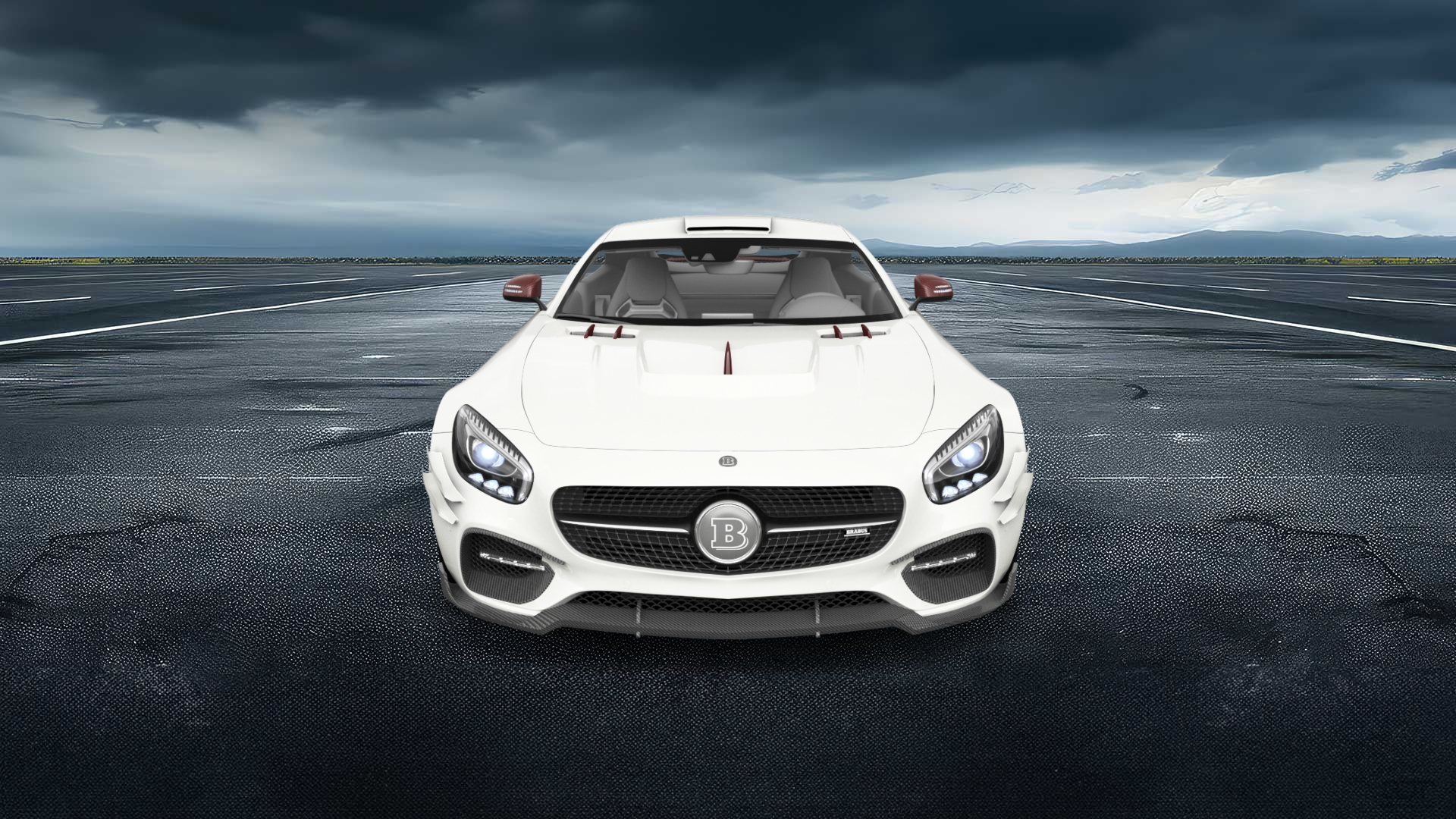 Mercedes AMG GT 2 door fastback coupe 2015