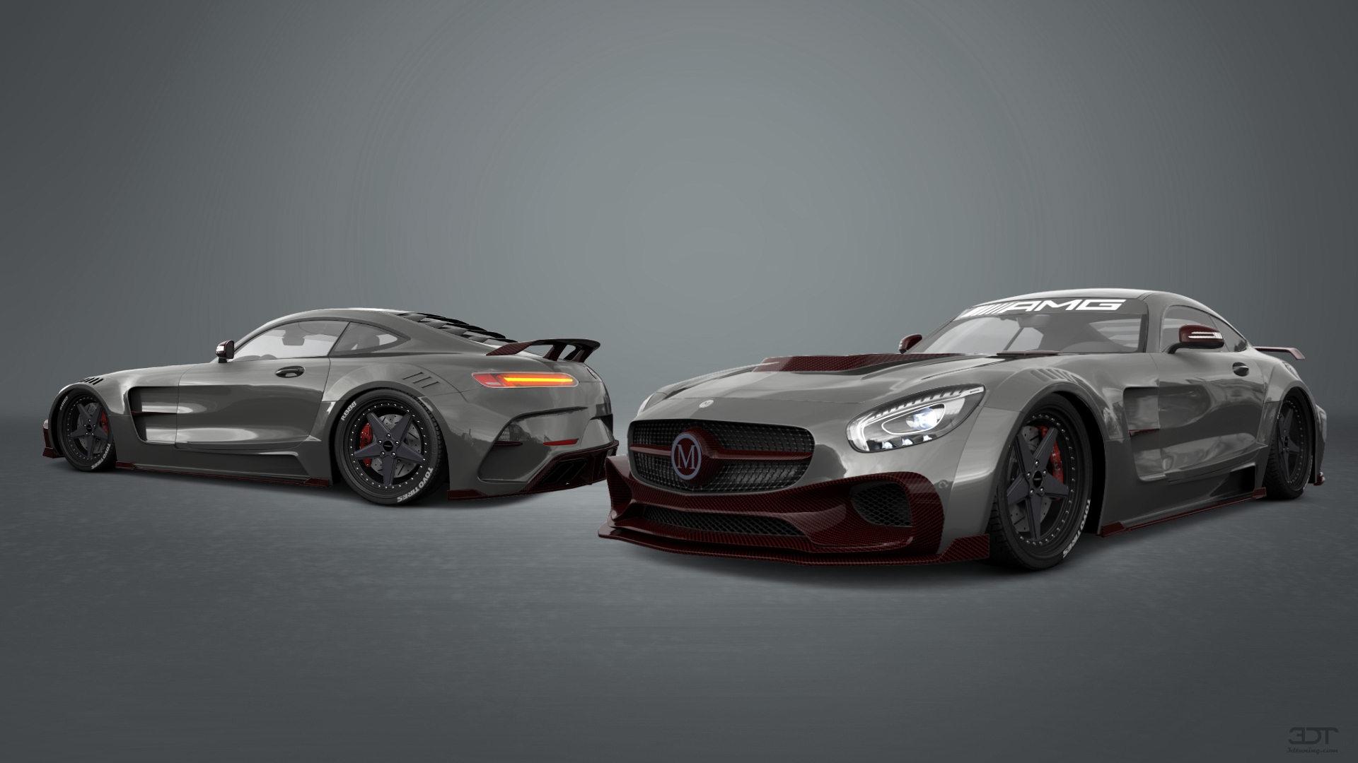 Mercedes AMG GT 2 door fastback coupe 2016 tuning