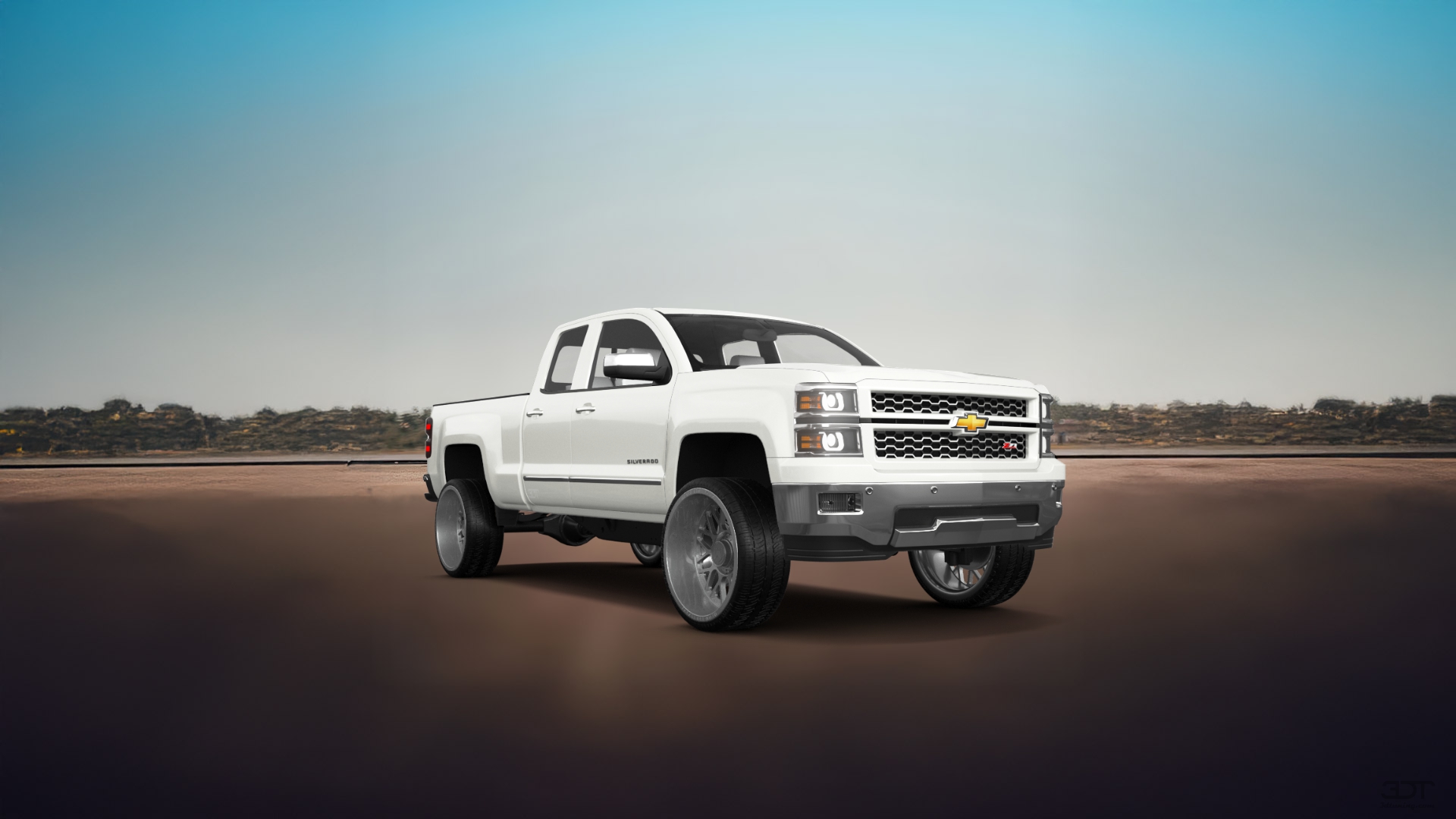 Chevrolet Silverado 1500 6.5 ft box 4 Door pickup truck 2014 tuning