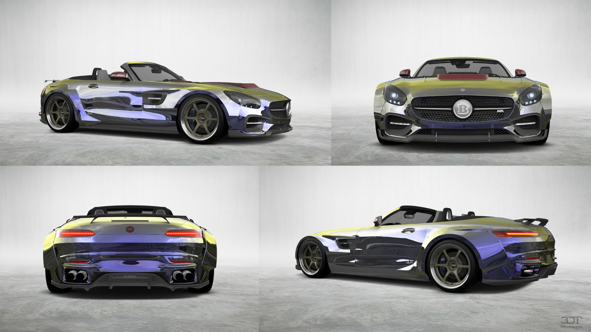 Mercedes AMG GT 2 Door Convertible 2016