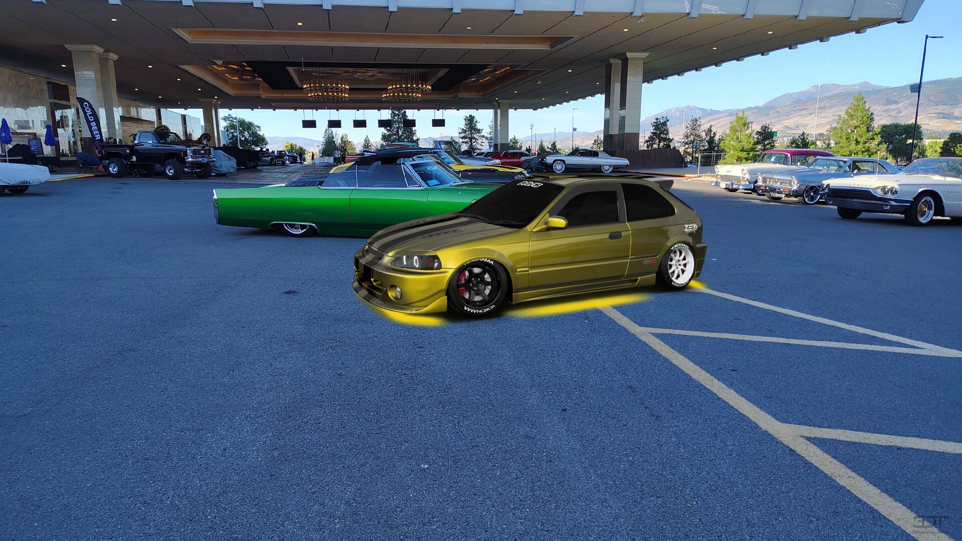 Honda Civic 3 Door Hatchback 1997 tuning