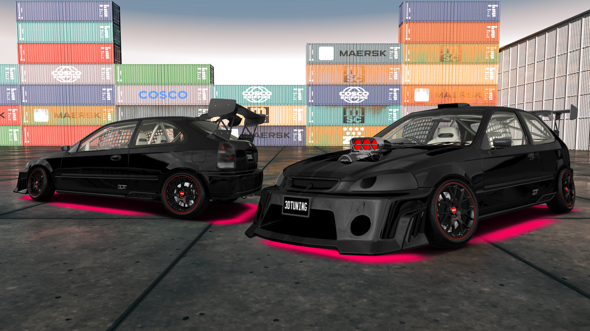 Honda Civic 3 Door Hatchback 1997 tuning