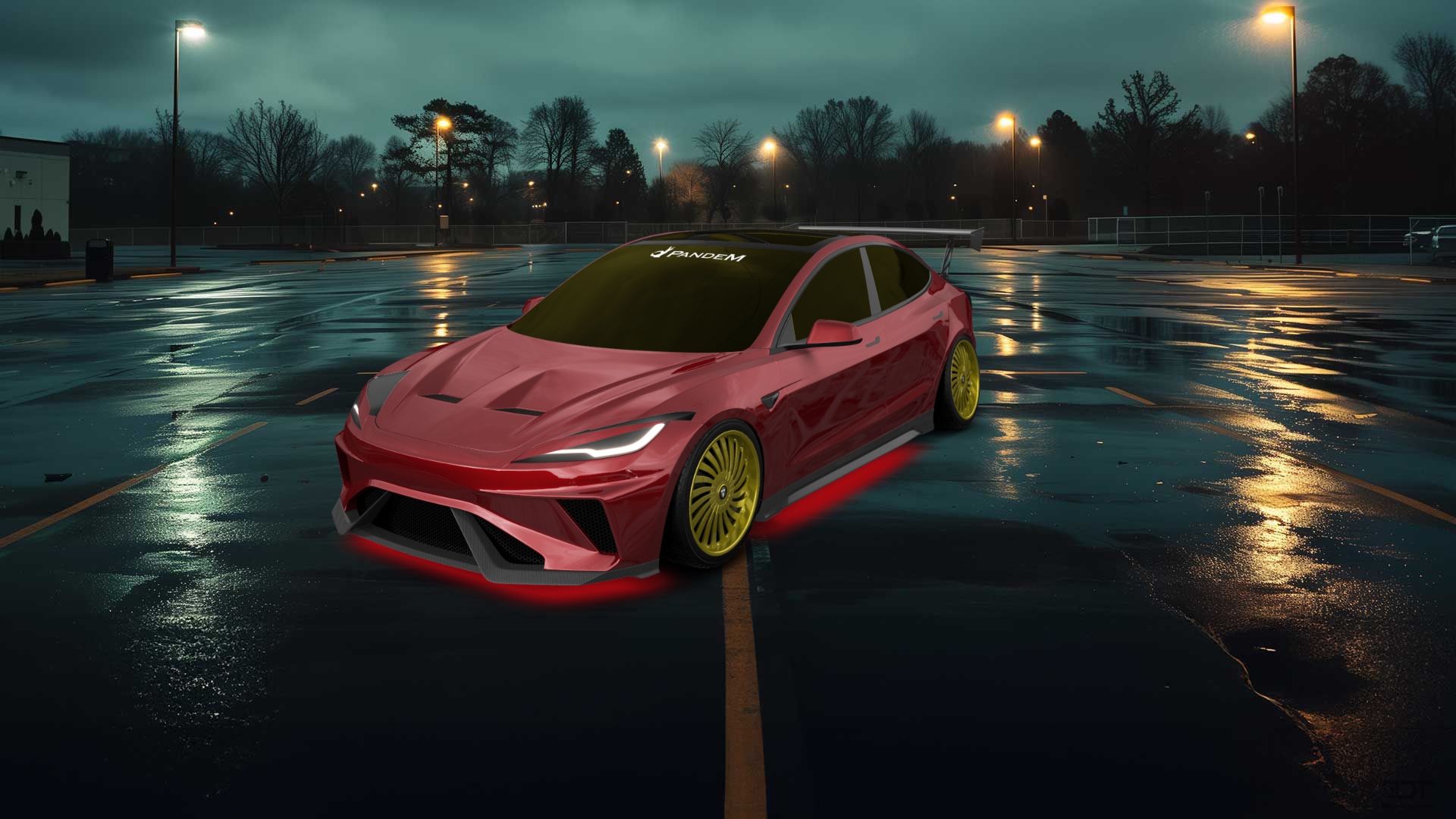 Tesla Model 3 4 Door Saloon 2023 tuning