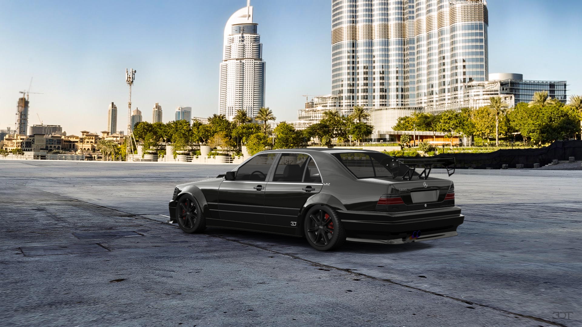 Mercedes S Class Sedan 1992 tuning