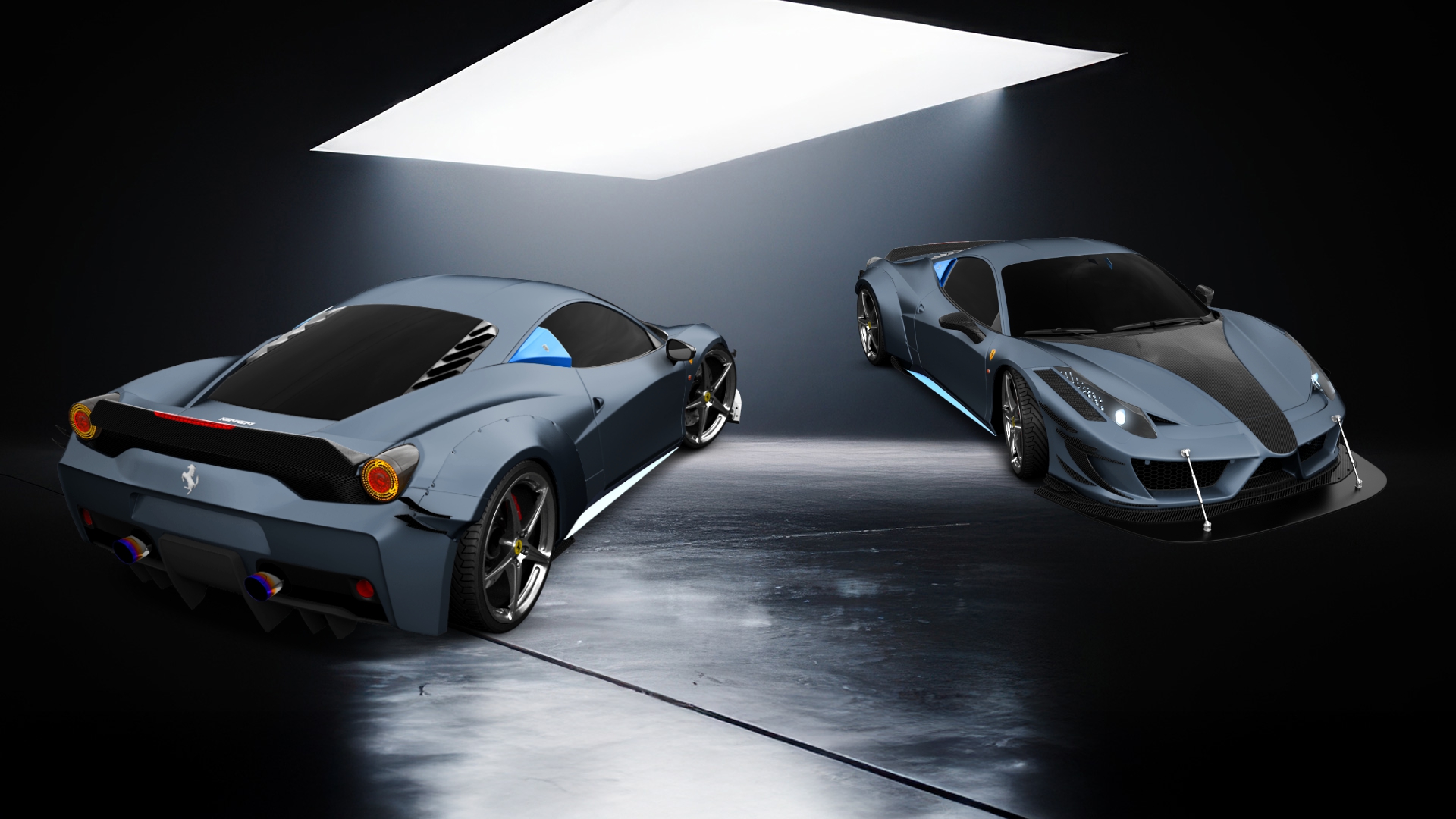 Ferrari 458 Italia 2 door spider 2010 tuning