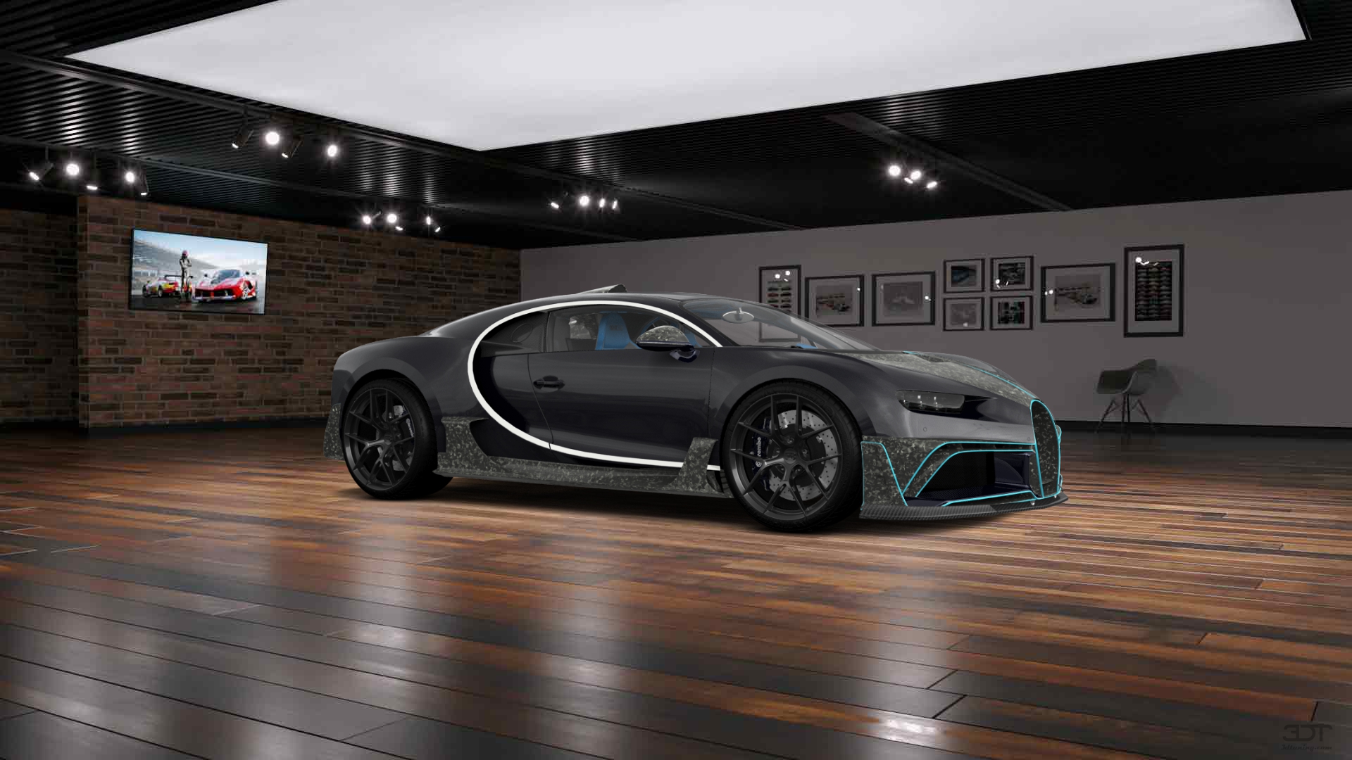 Bugatti Chiron 2 Door Coupe 2016
