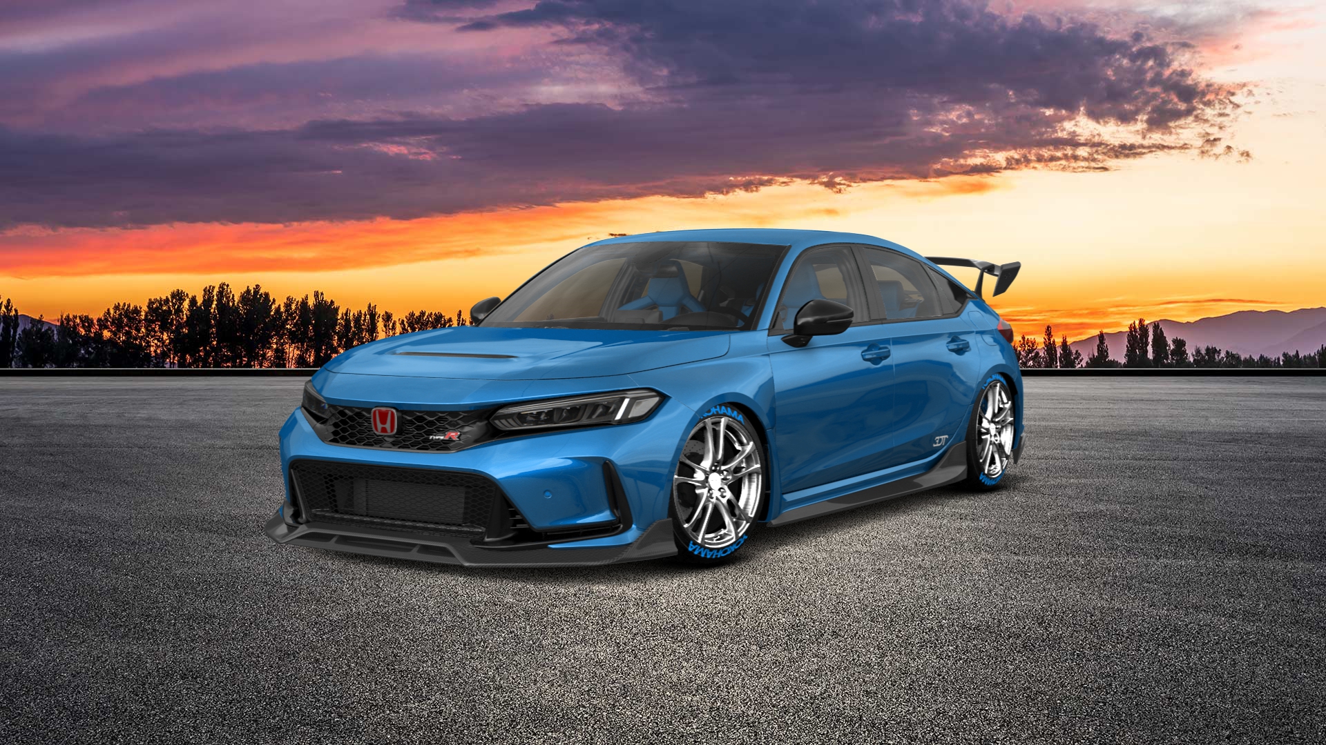 Honda Civic Type R 5 Door Liftback 2022 tuning