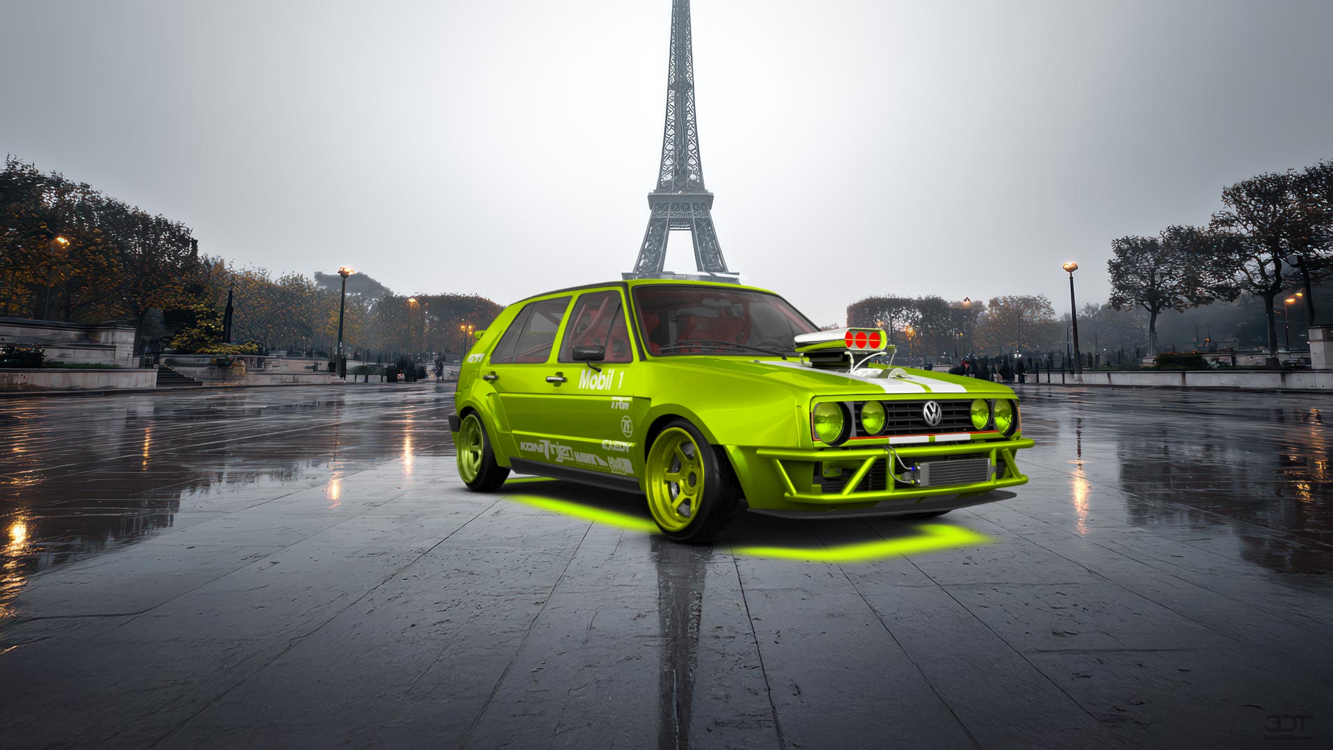 Volkswagen Golf Mk2 5 Door Hatchback 1983 tuning