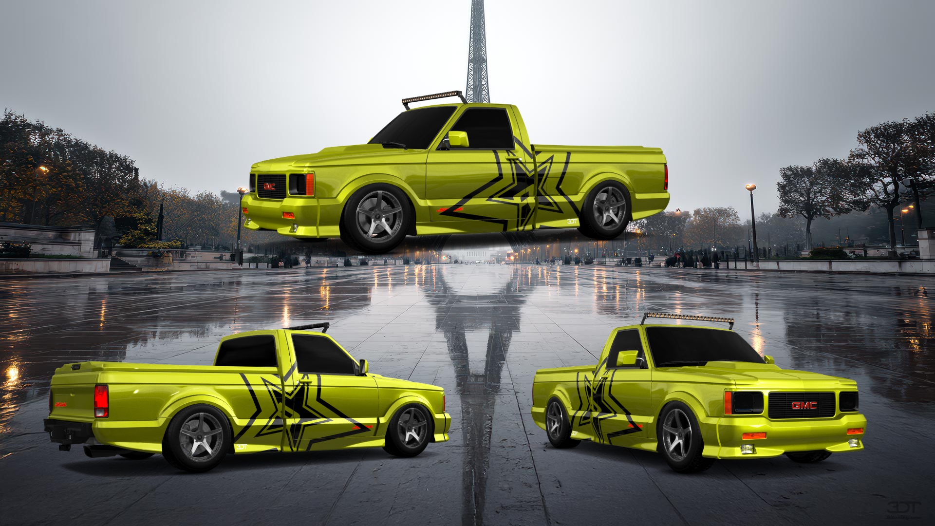 GMC Syclone 2 Door pickup truck 1991 tuning