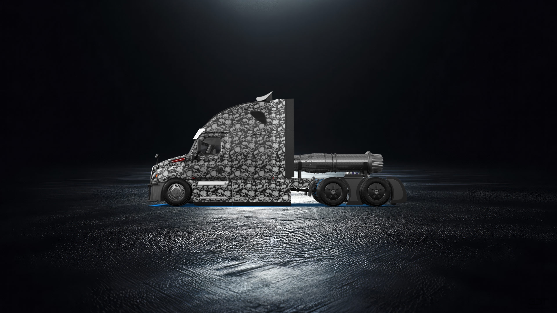 Freightliner Cascadia Sleeper Cab Truck 2018