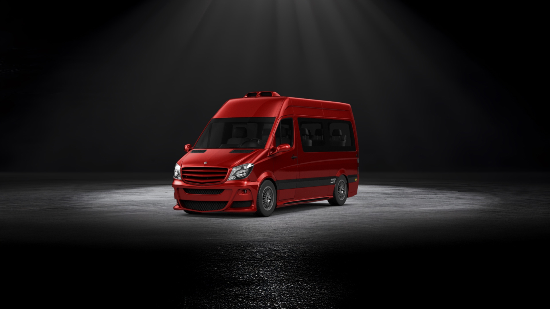 Mercedes Sprinter Passenger Van 2013 tuning