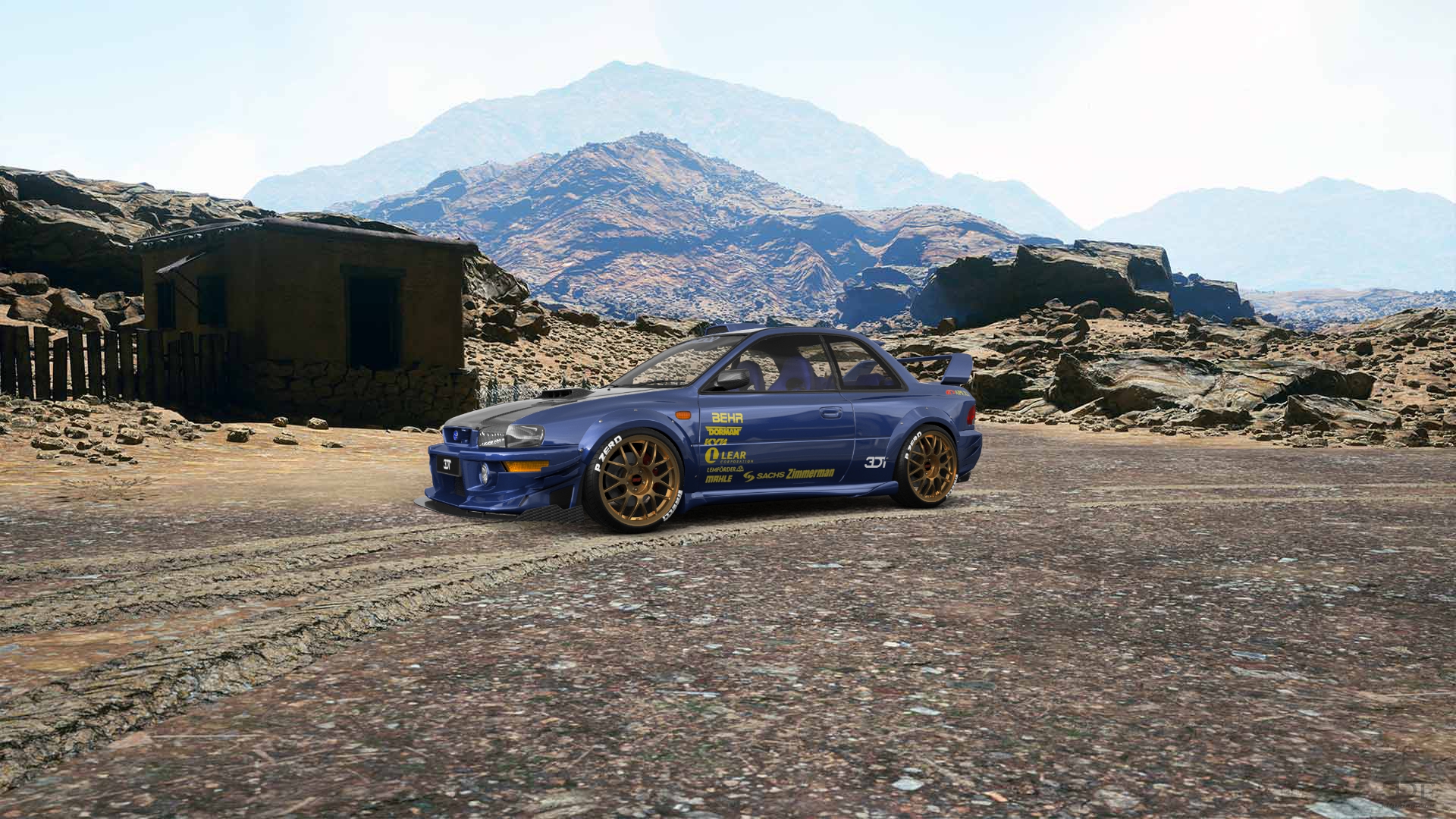 Subaru Impreza WRX STI 22B 2 Door Coupe 2000 tuning