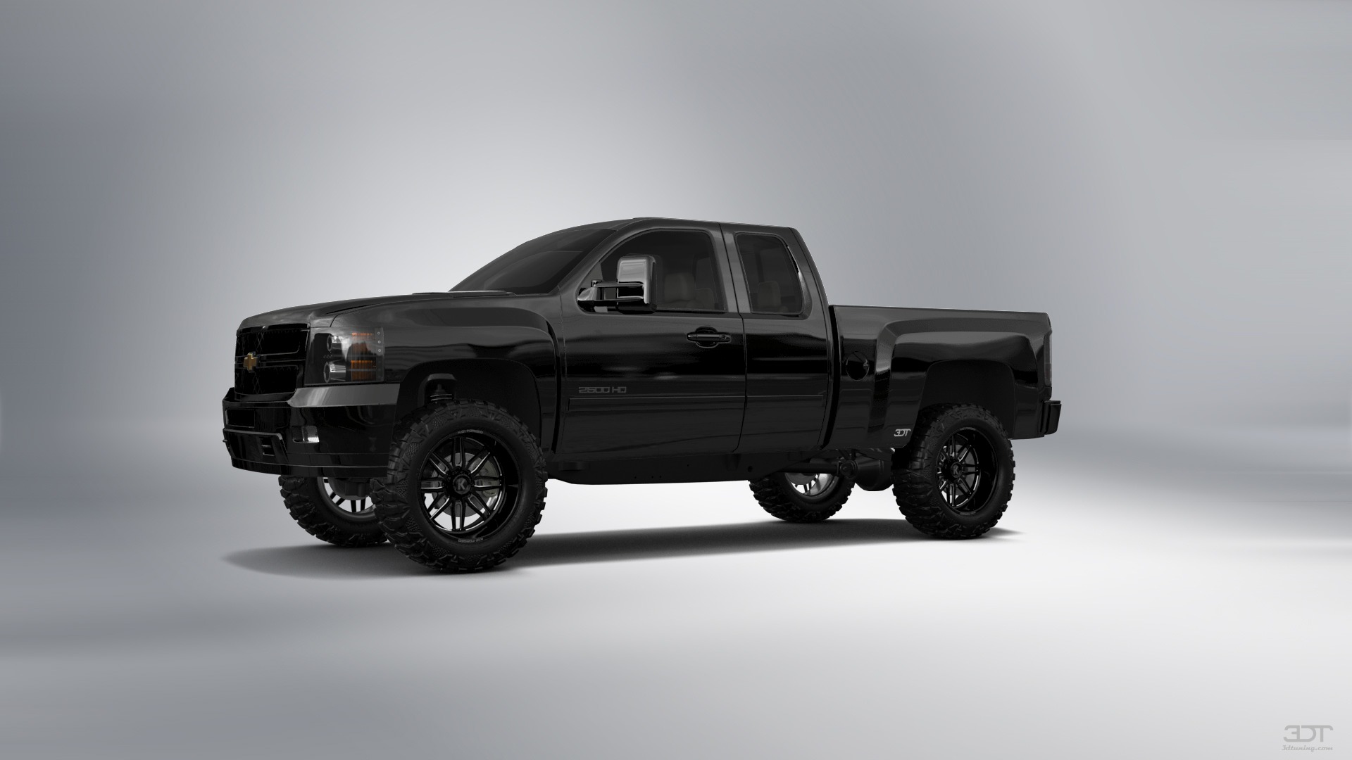 Chevrolet Silverado 2500 HD Extended Cab Pickup Truck 2007