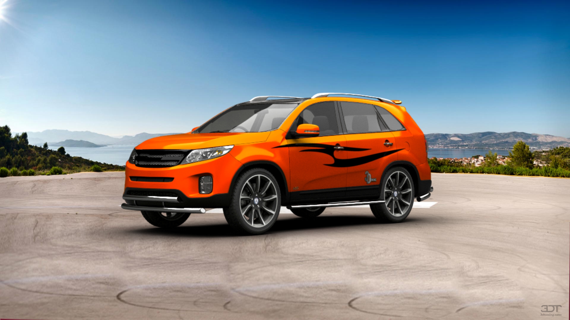 Kia Sorento sedan 2009 tuning