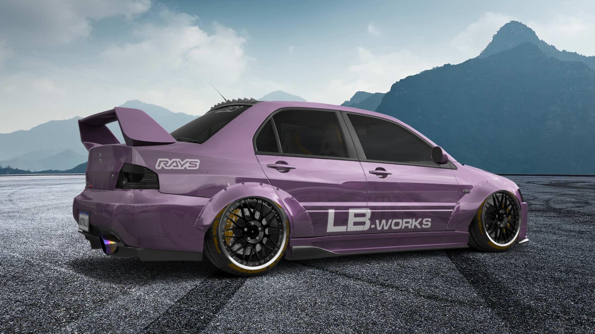 Mitsubishi Lancer Evo IX 4 Door Saloon 2005 Images