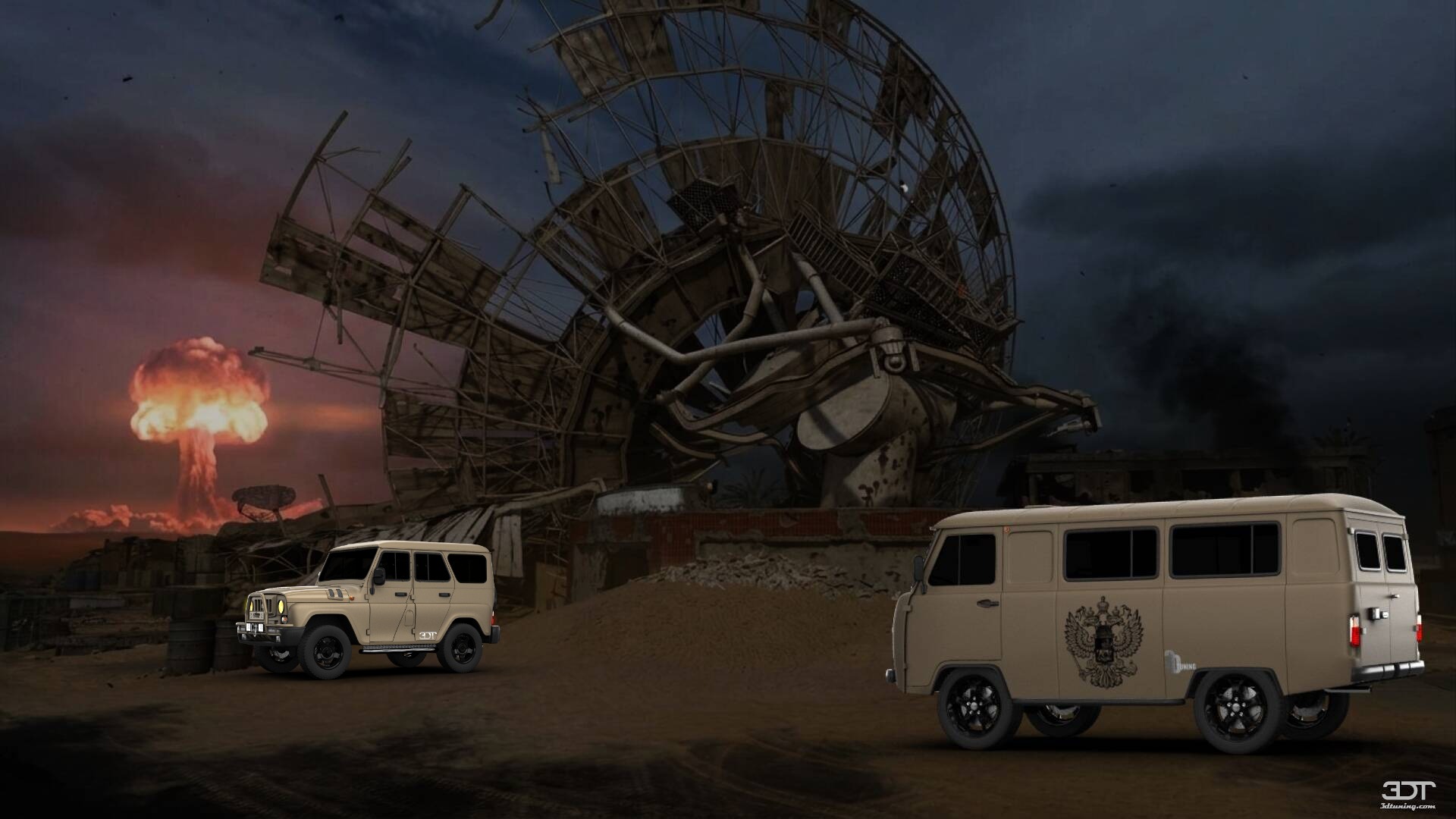 Tuning UAZ Hunter SUV 2012