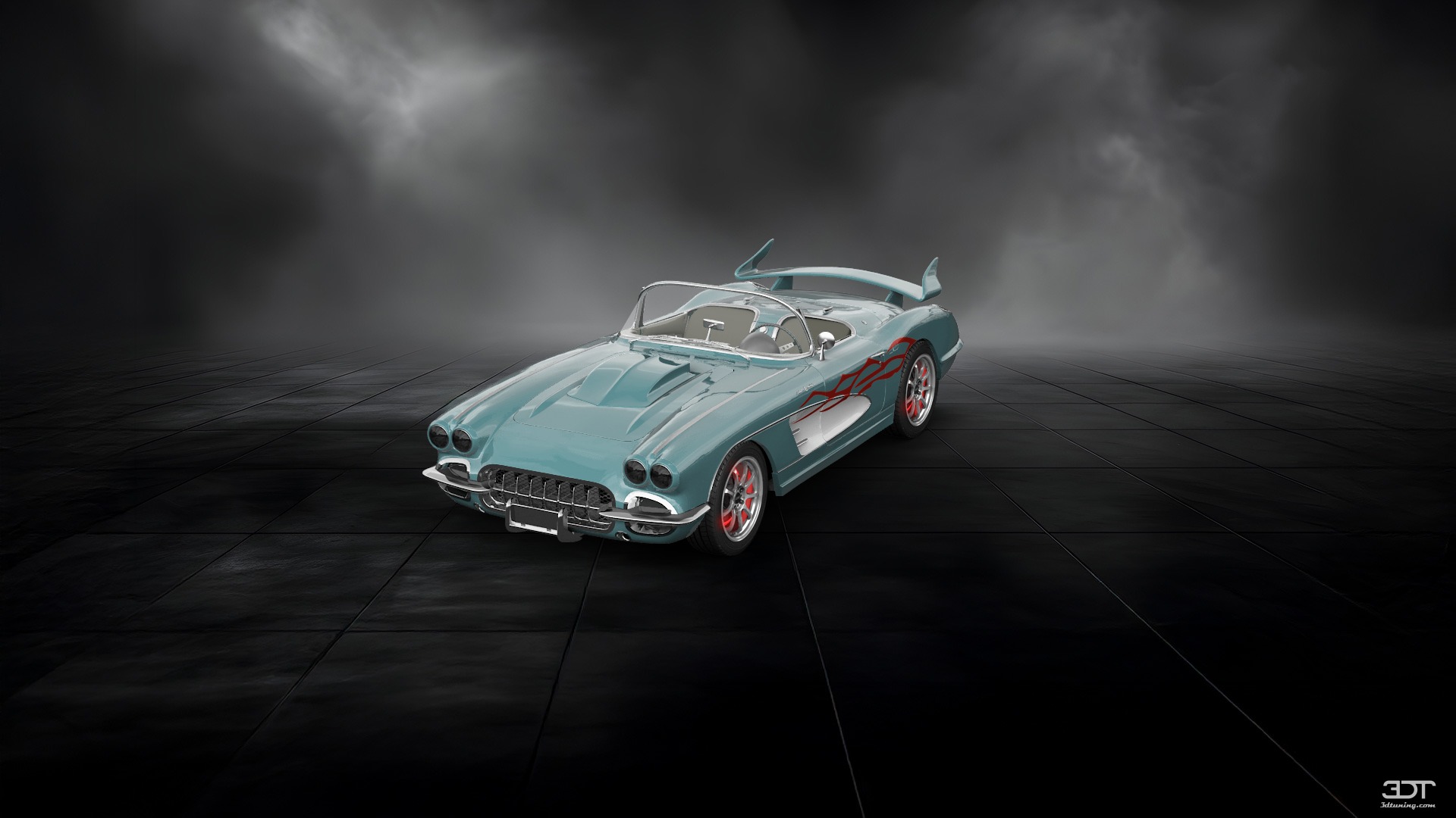 Chevrolet Corvette Convertible Coupe 1958 tuning