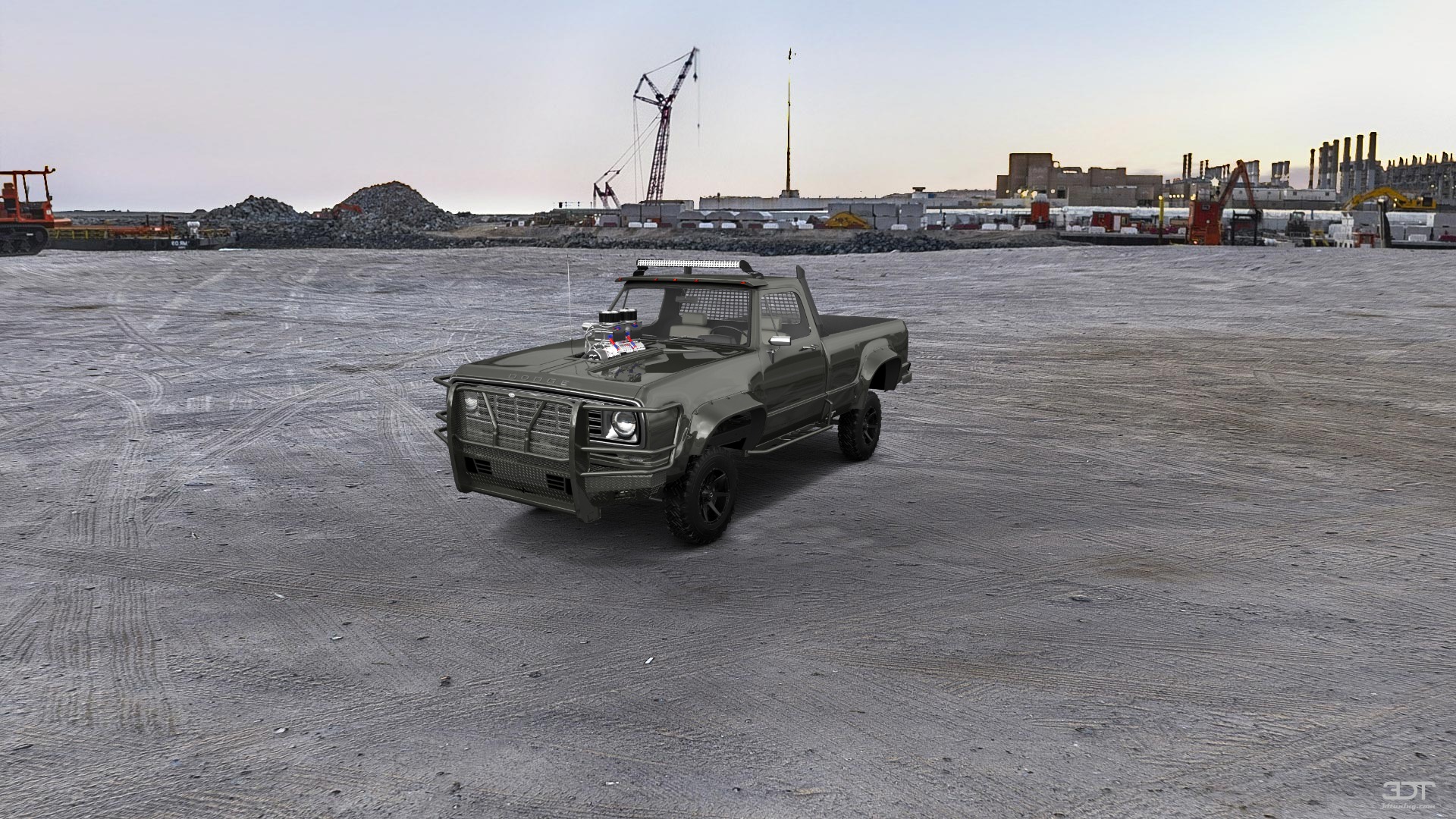 Dodge Power Wagon W200 2 Door pickup truck 1972