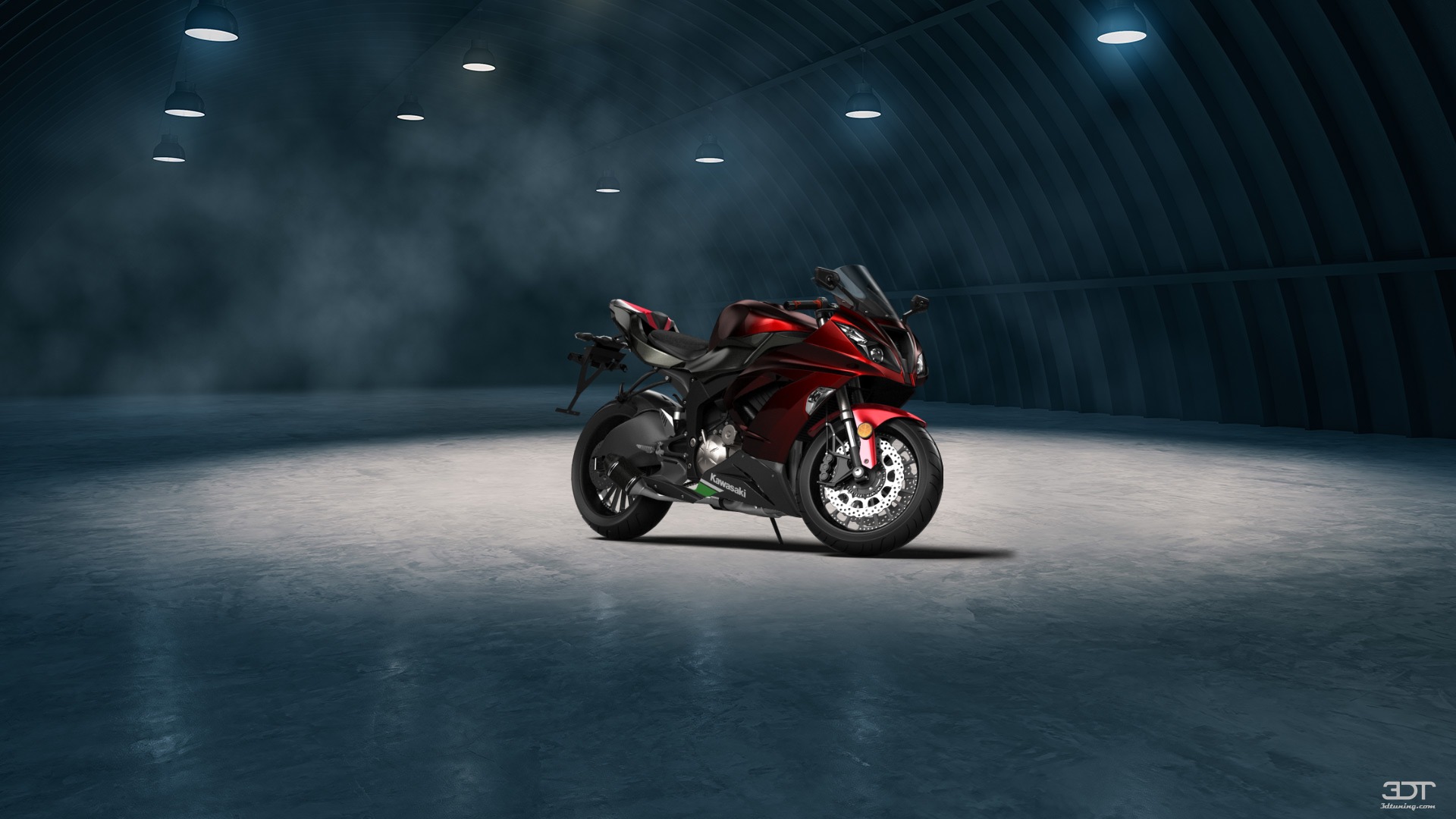 Kawasaki Ninja ZX 6R Sport Bike 2015 tuning