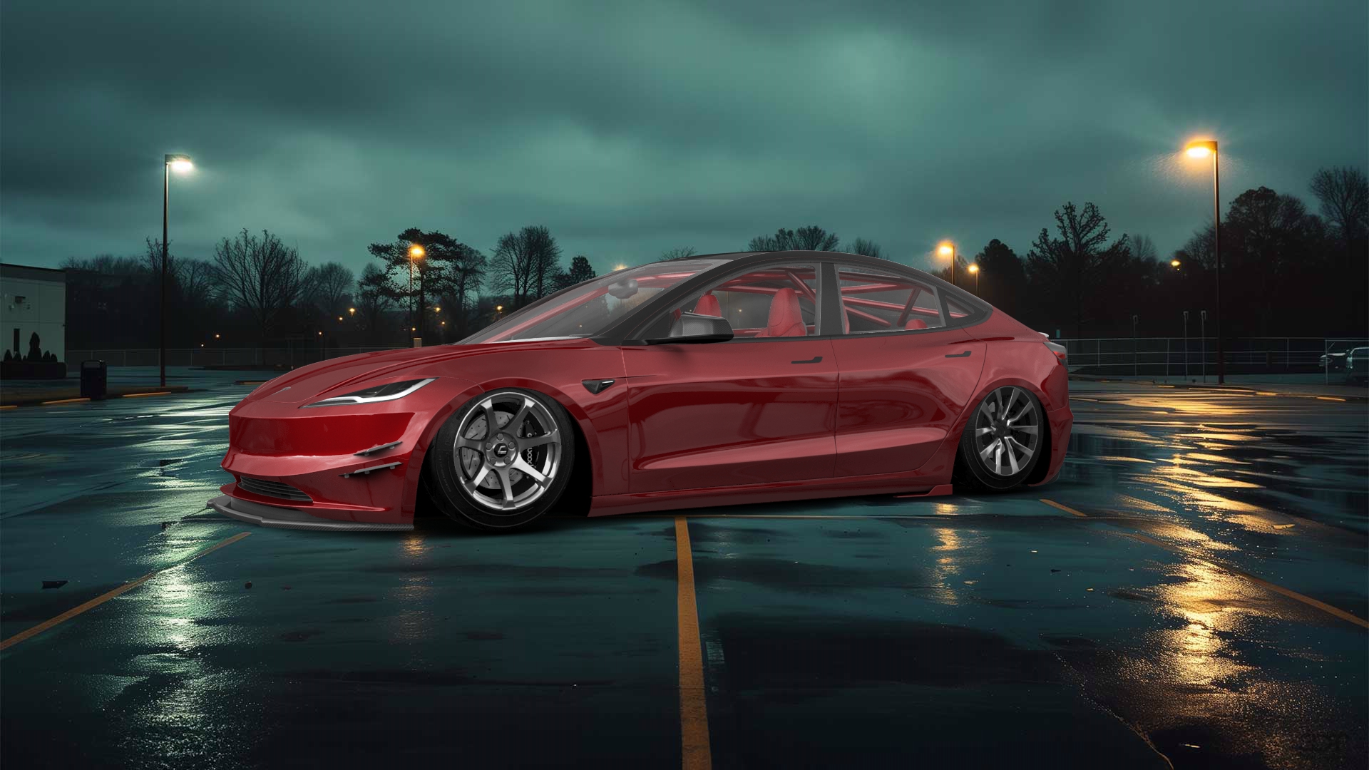 Tesla Model 3 4 Door Saloon 2023 tuning