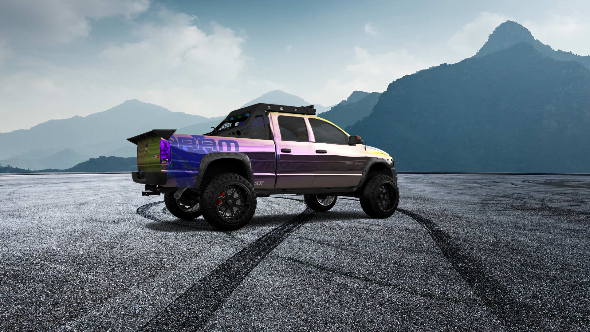 Dodge Ram 1500 6.4 ft box 4 Door pickup truck 2002 tuning