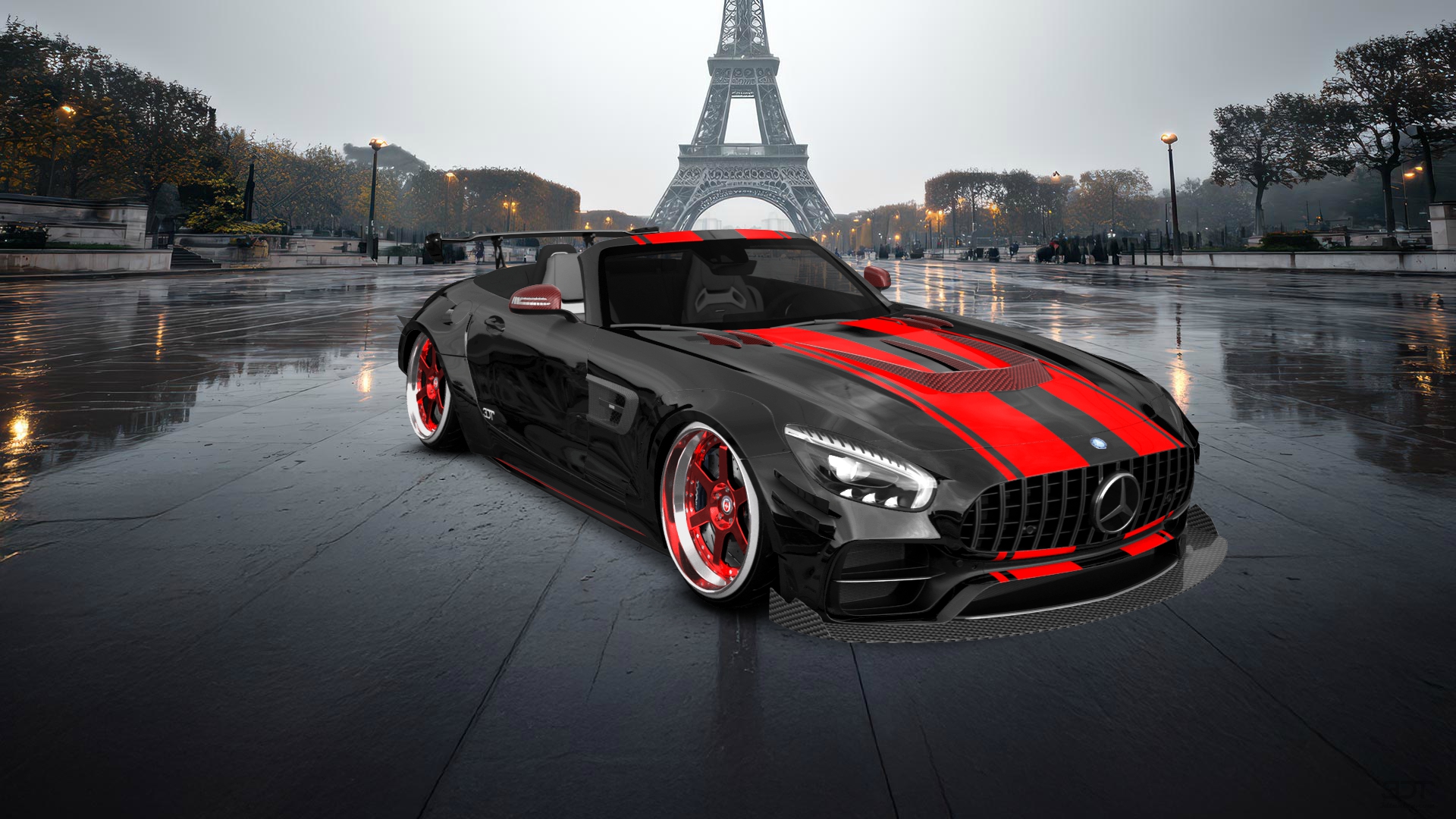 Mercedes AMG GT 2 Door Convertible 2016 tuning