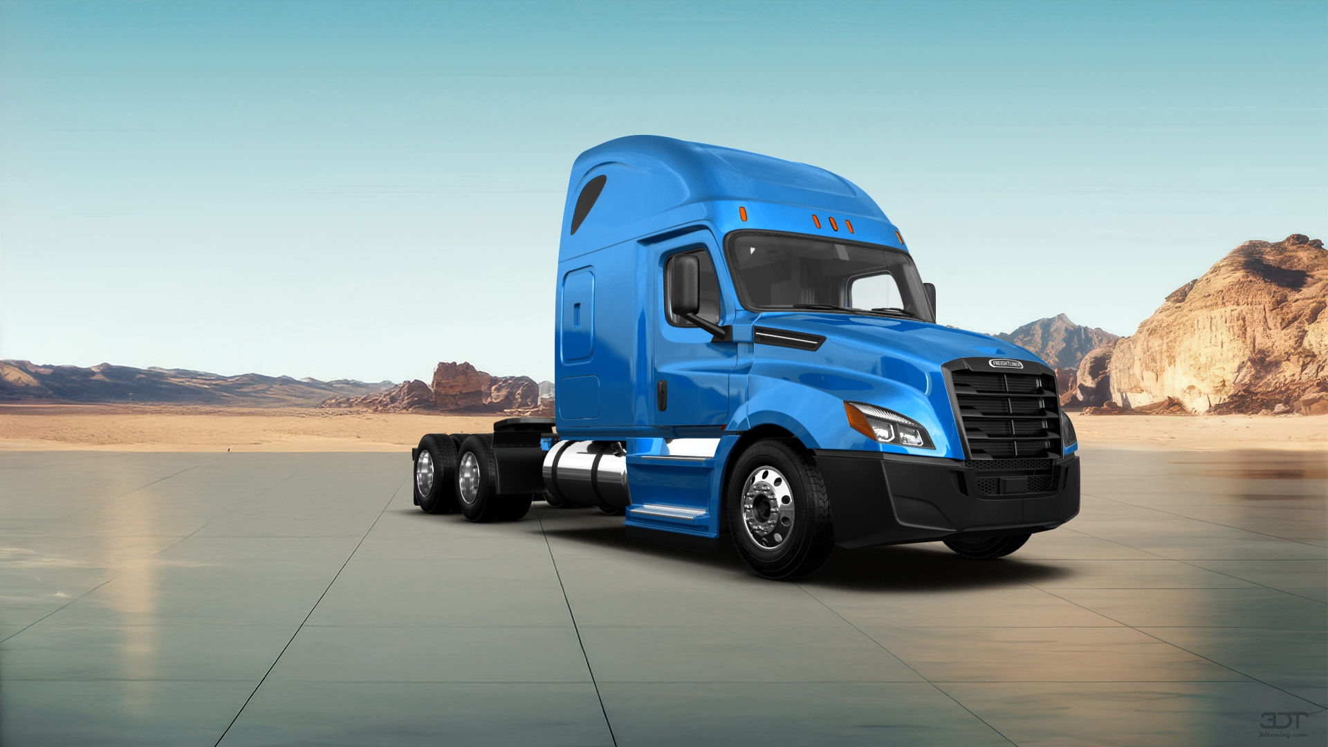 Freightliner Cascadia Sleeper Cab Truck 2018 tuning