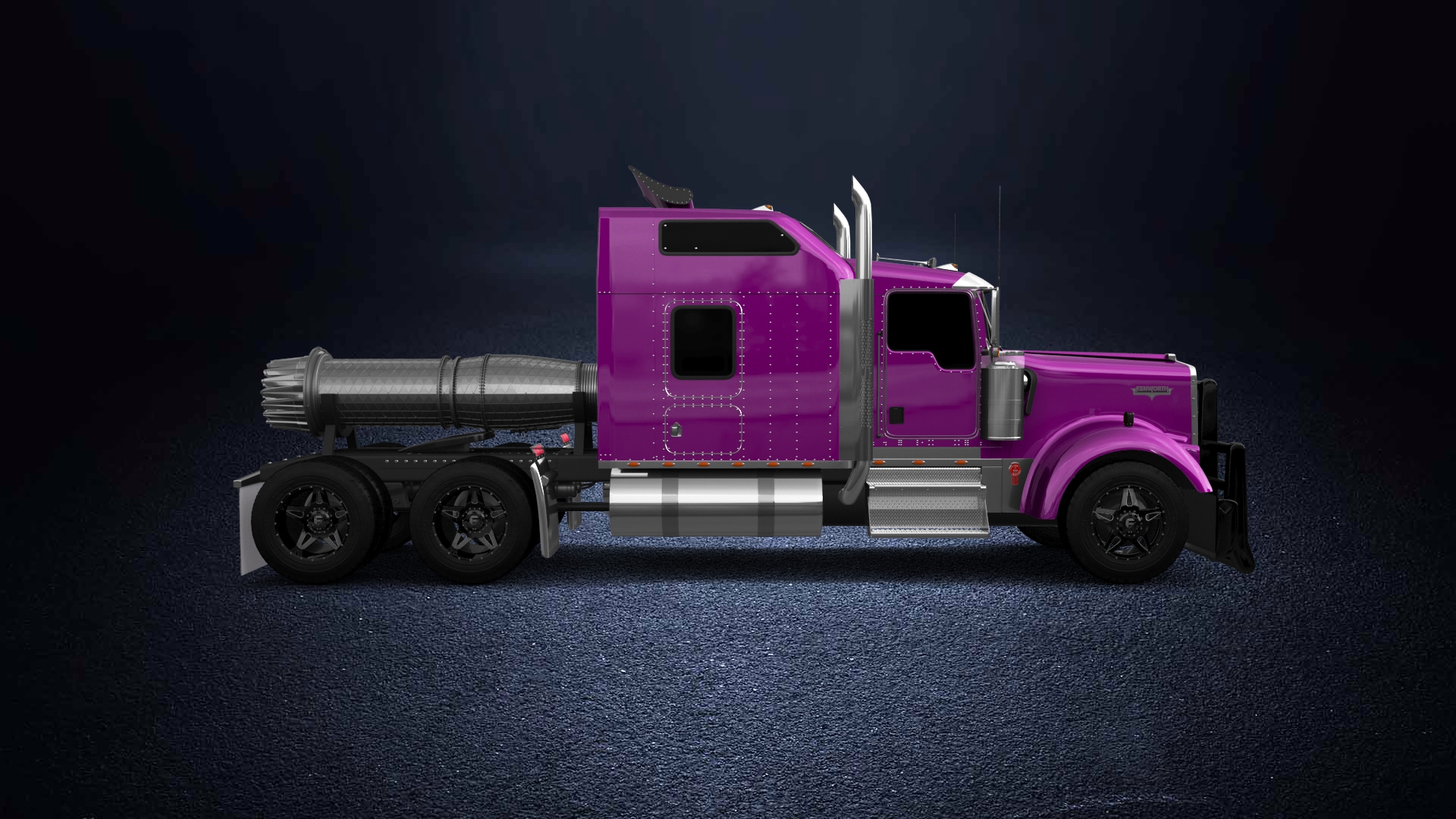 Kenworth W900 Sleeper Cab Truck 2015
