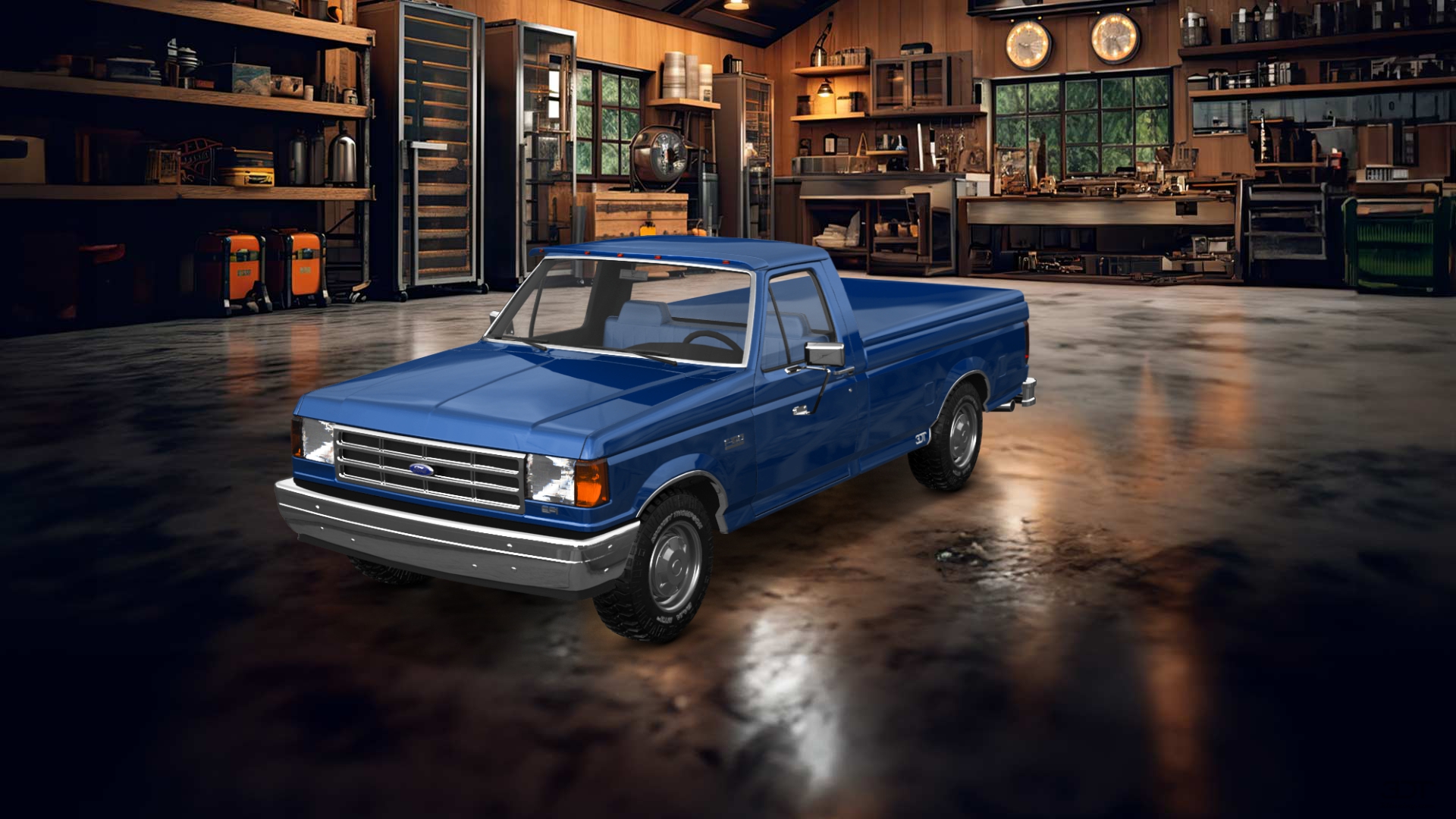 Ford F-150 2 Door pickup truck 1987