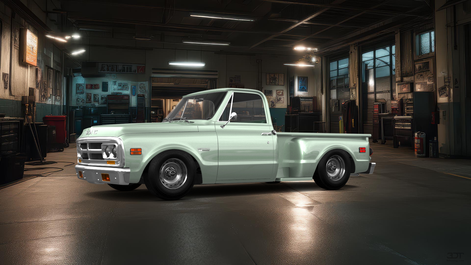 GMC K1500 2 Door pickup truck 1971 Images
