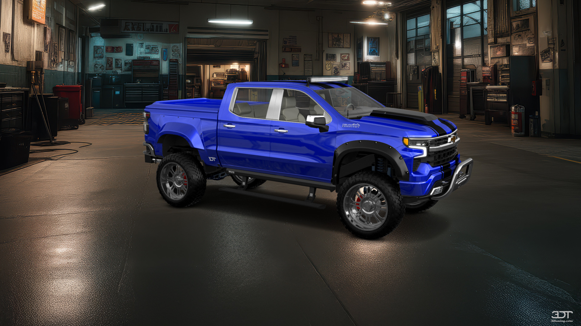 Chevrolet Silverado 1500 Crew Cab 5.8 ft box 4 Door pickup truck 2023 tuning