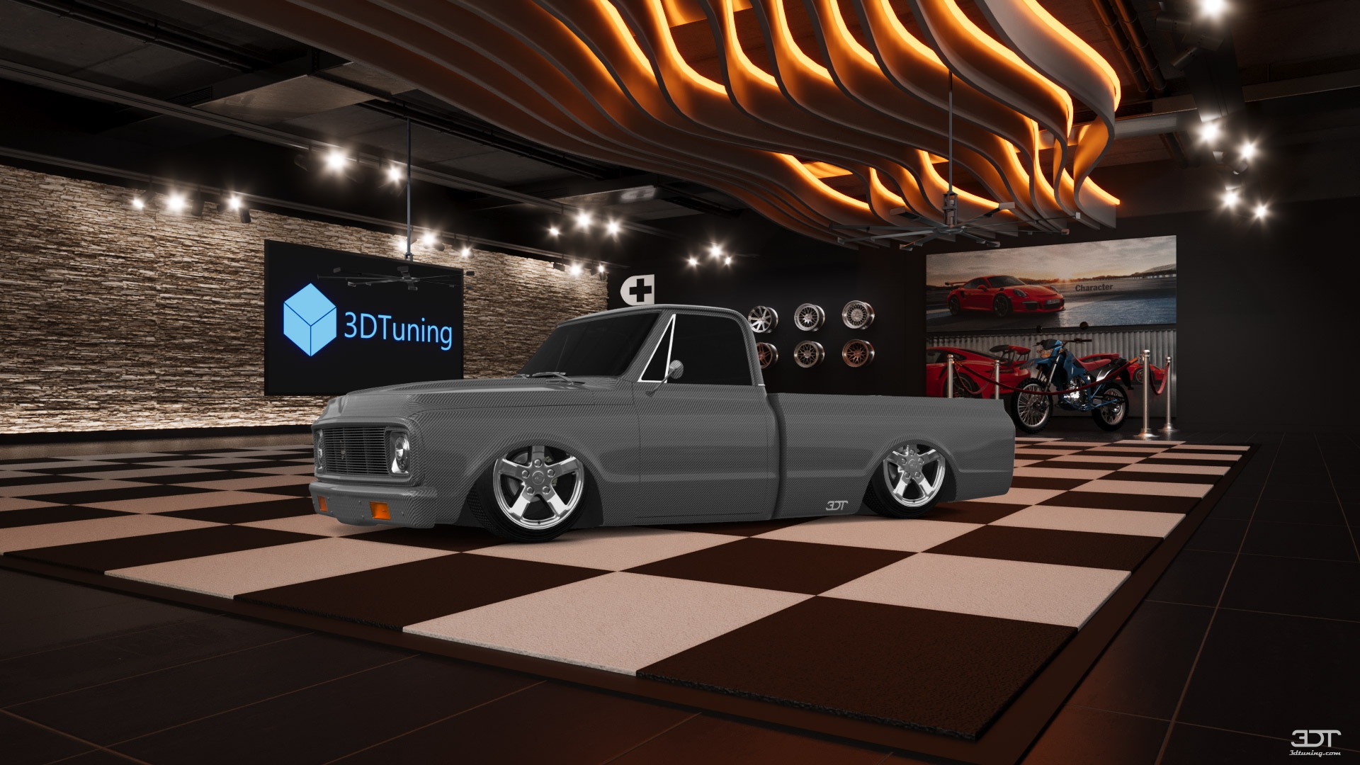 Chevrolet C-10 Cheyenne 2 Door pickup truck 1972 tuning