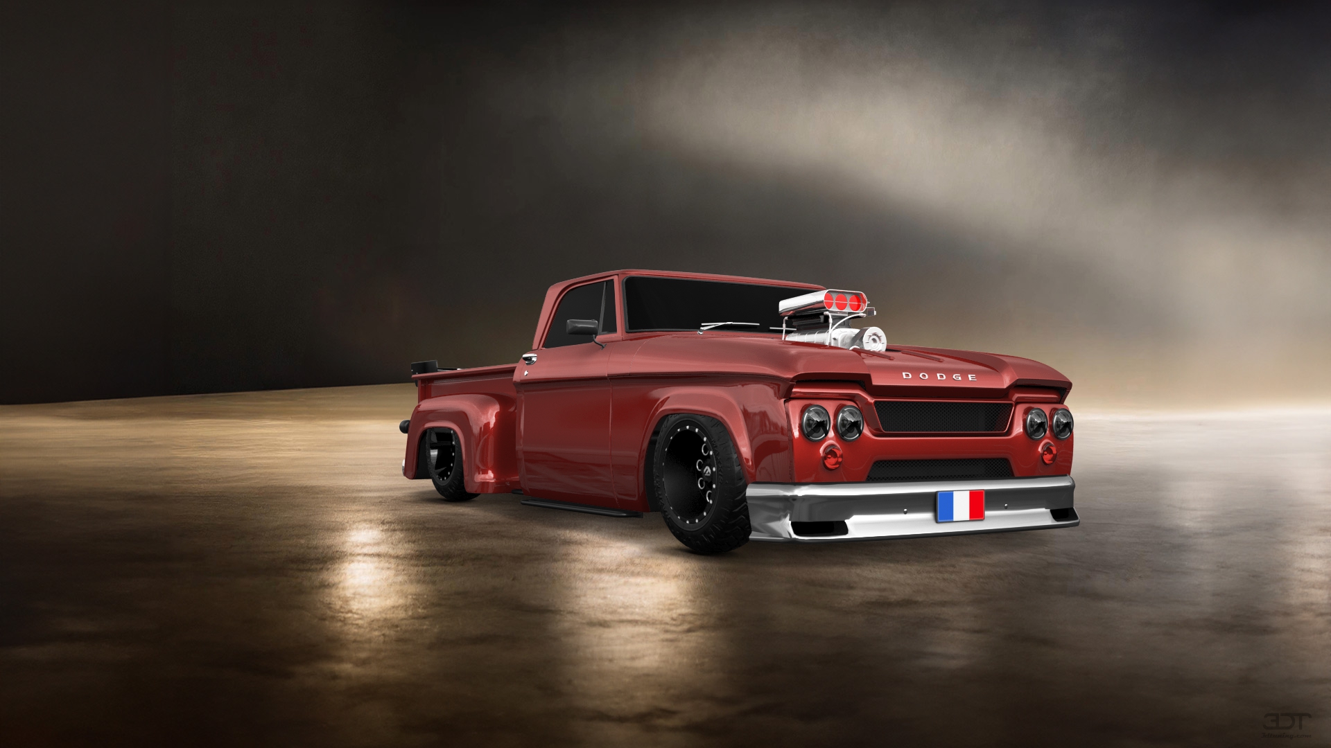 Dodge D-100 Stepside 2 Door pickup truck 1961