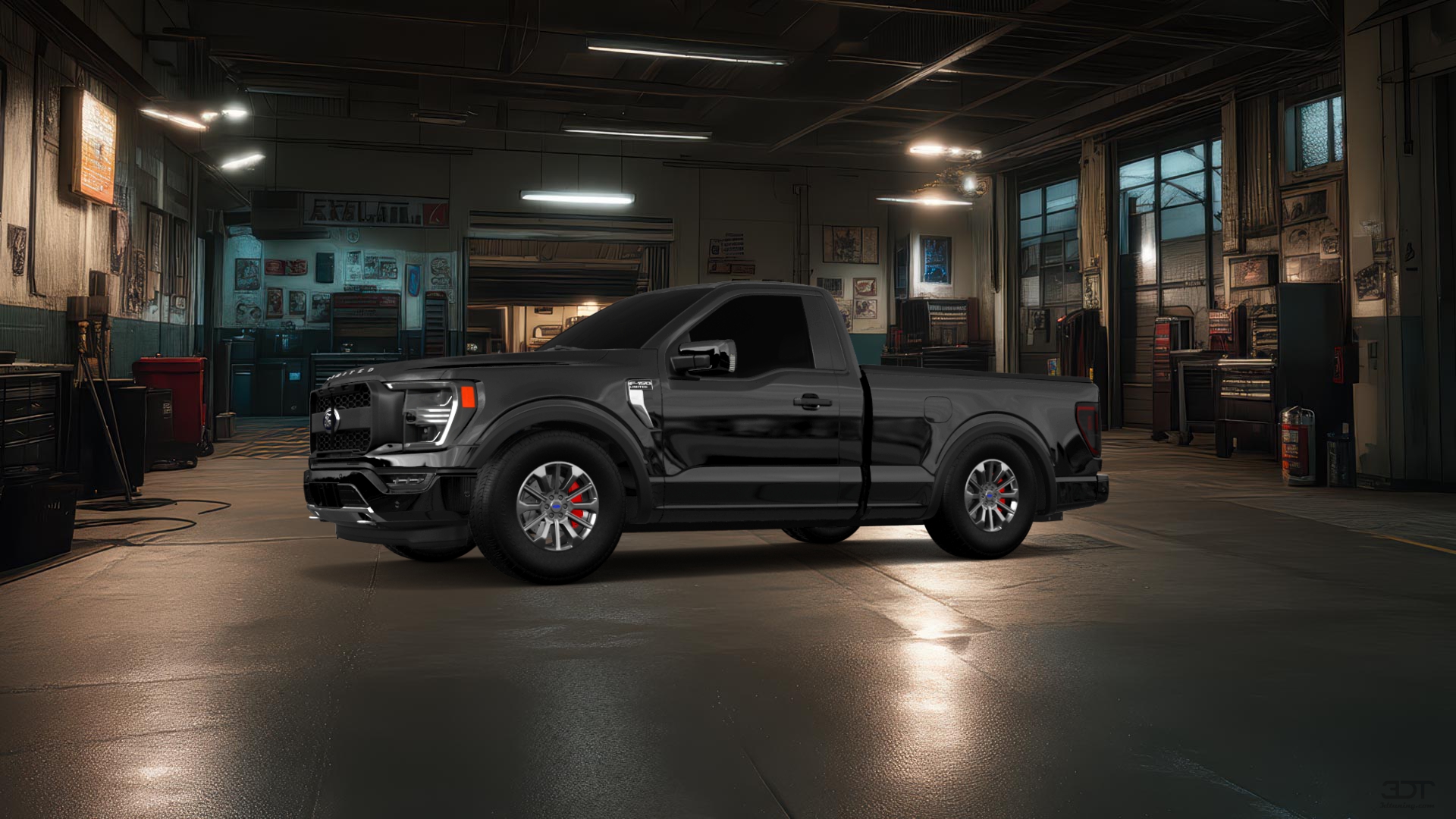 Ford F-150 6.5 box Truck 2022 tuning