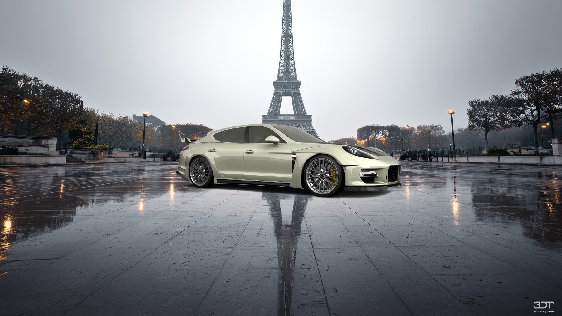 Porsche Panamera 4 door fastback saloon 2011 tuning