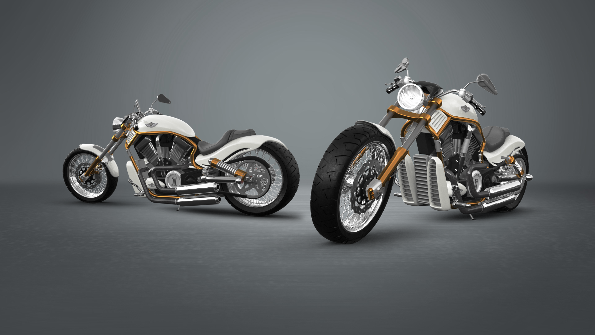 Harley-Davidson Custom Chopper Cruiser 2011