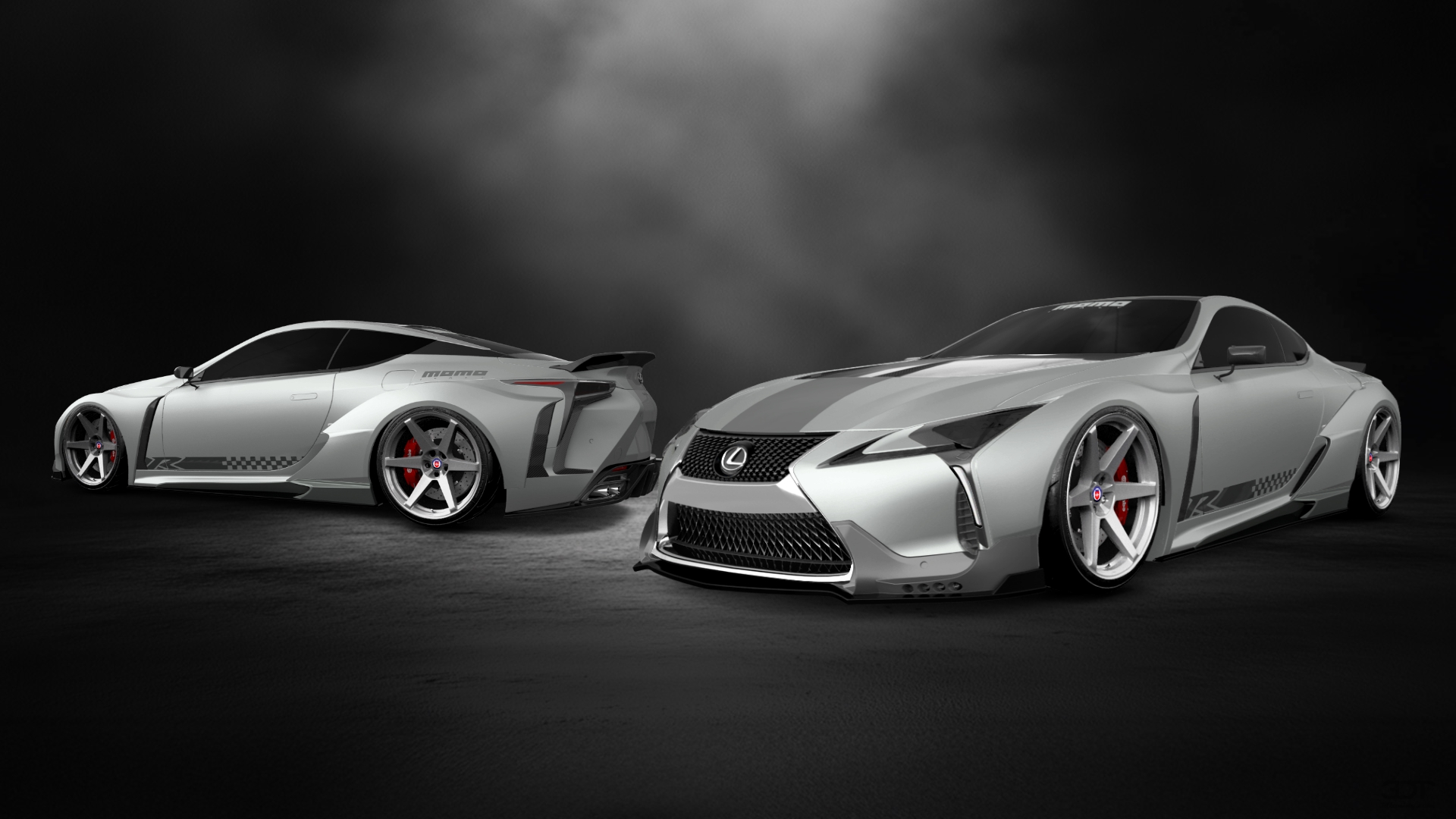 Lexus LC500 2 door fastback coupe 2017 tuning